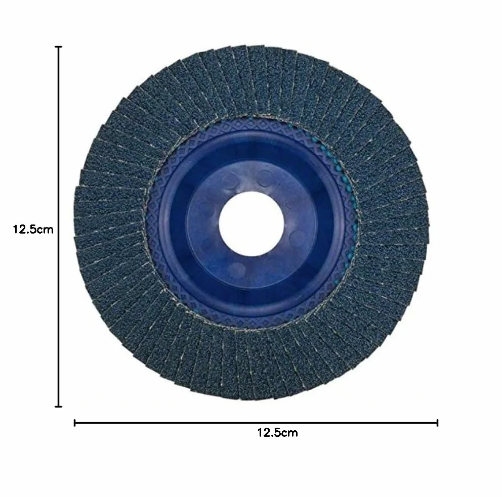 Bosch Professional Tarcza szlifierska wachlarzowa (do szlifierek kątowych różnych materiałów, wersja prosta, Ø 125 mm, ziarnistość 60)