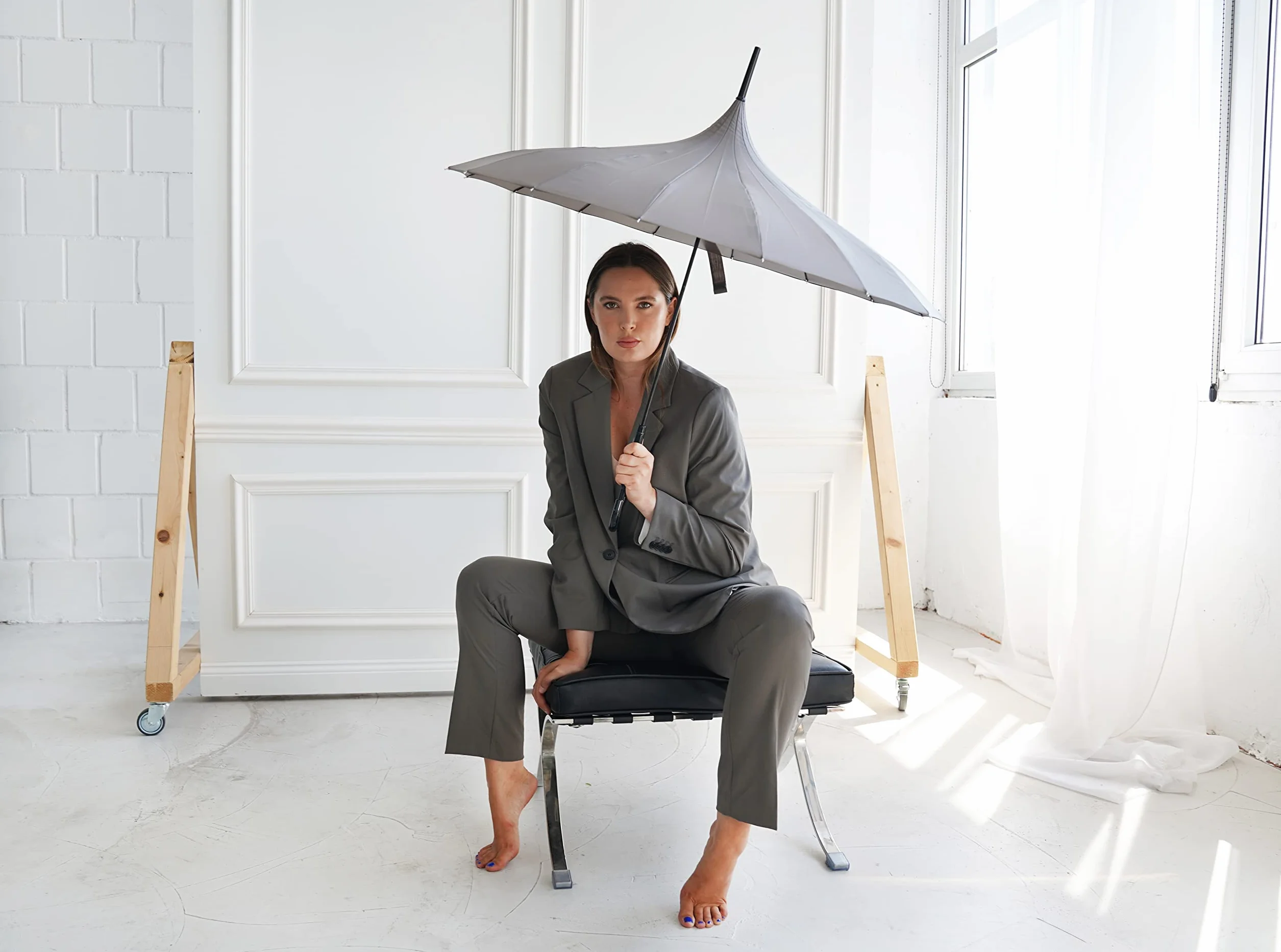 VON LILIENFELD Parasol ślubny Pagoda Charlotte damski przeciwsłoneczny