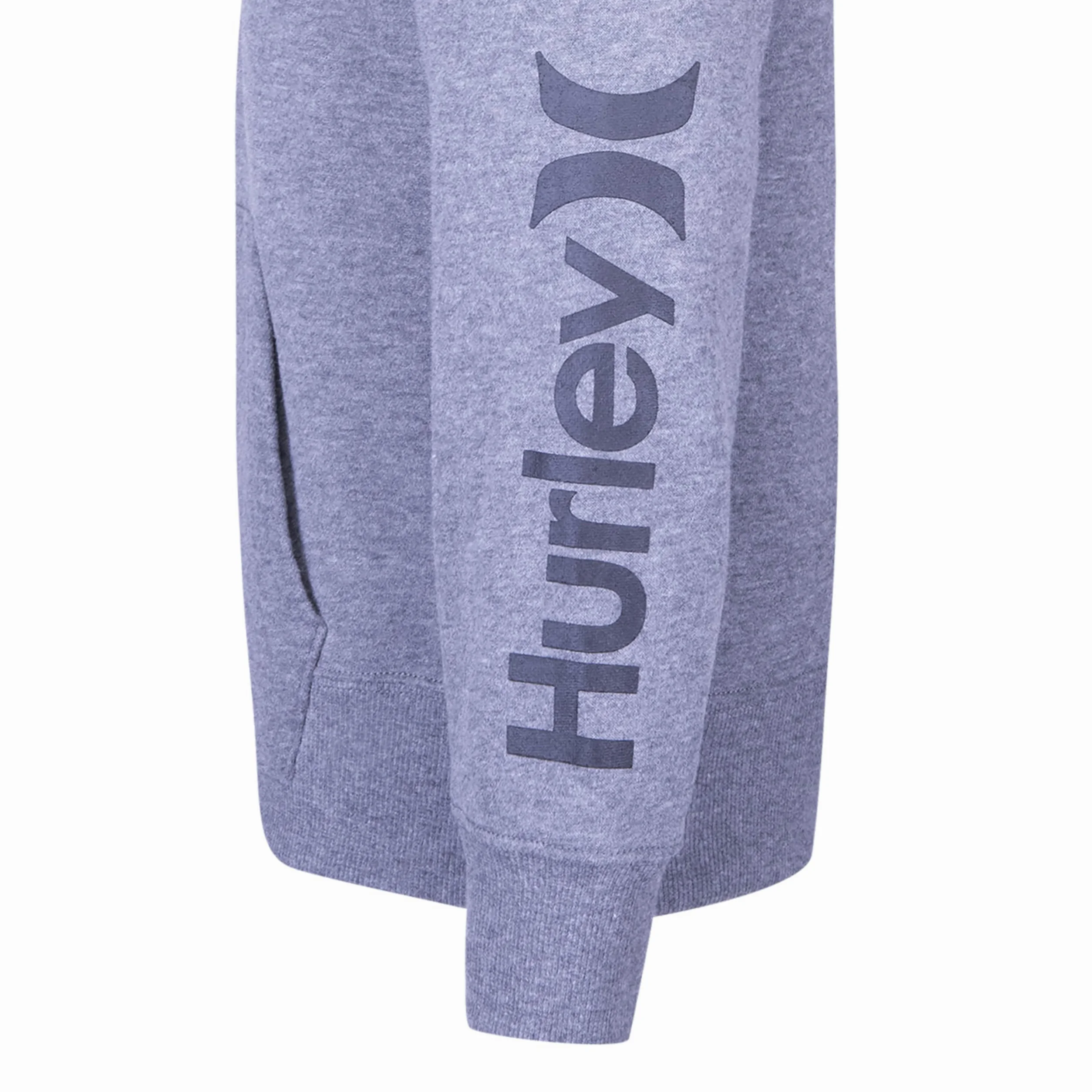 Hurley Chłopięca bluza z kapturem O&o Camo Fleece Po Hoodie sweter z kapturem, węgiel (Charcoal Heather), 12 años, Węgiel (Charcoal Heather), 12 lat