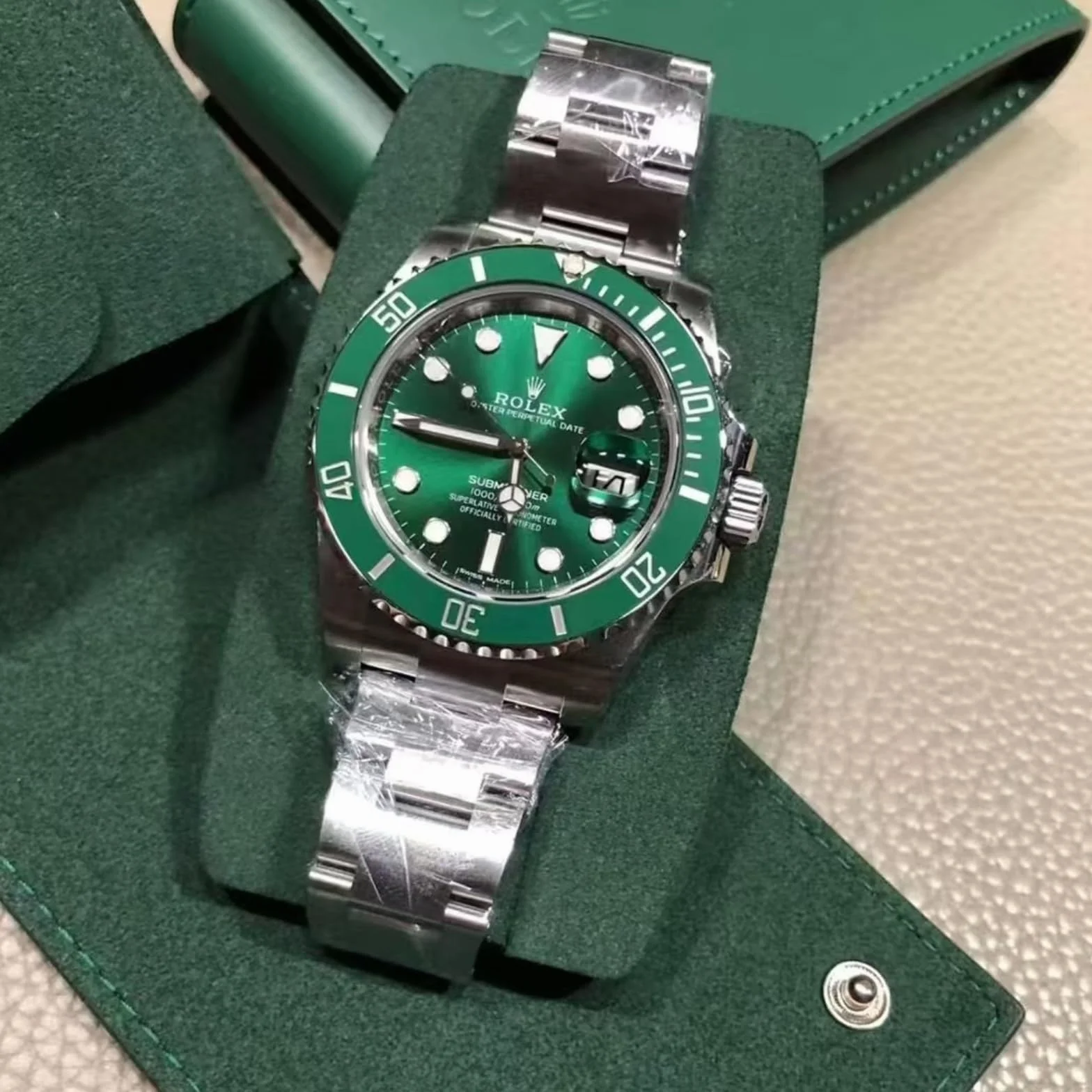 Przenośny organizer na zegarek Rolex Podróż etui miękkie wnętrze