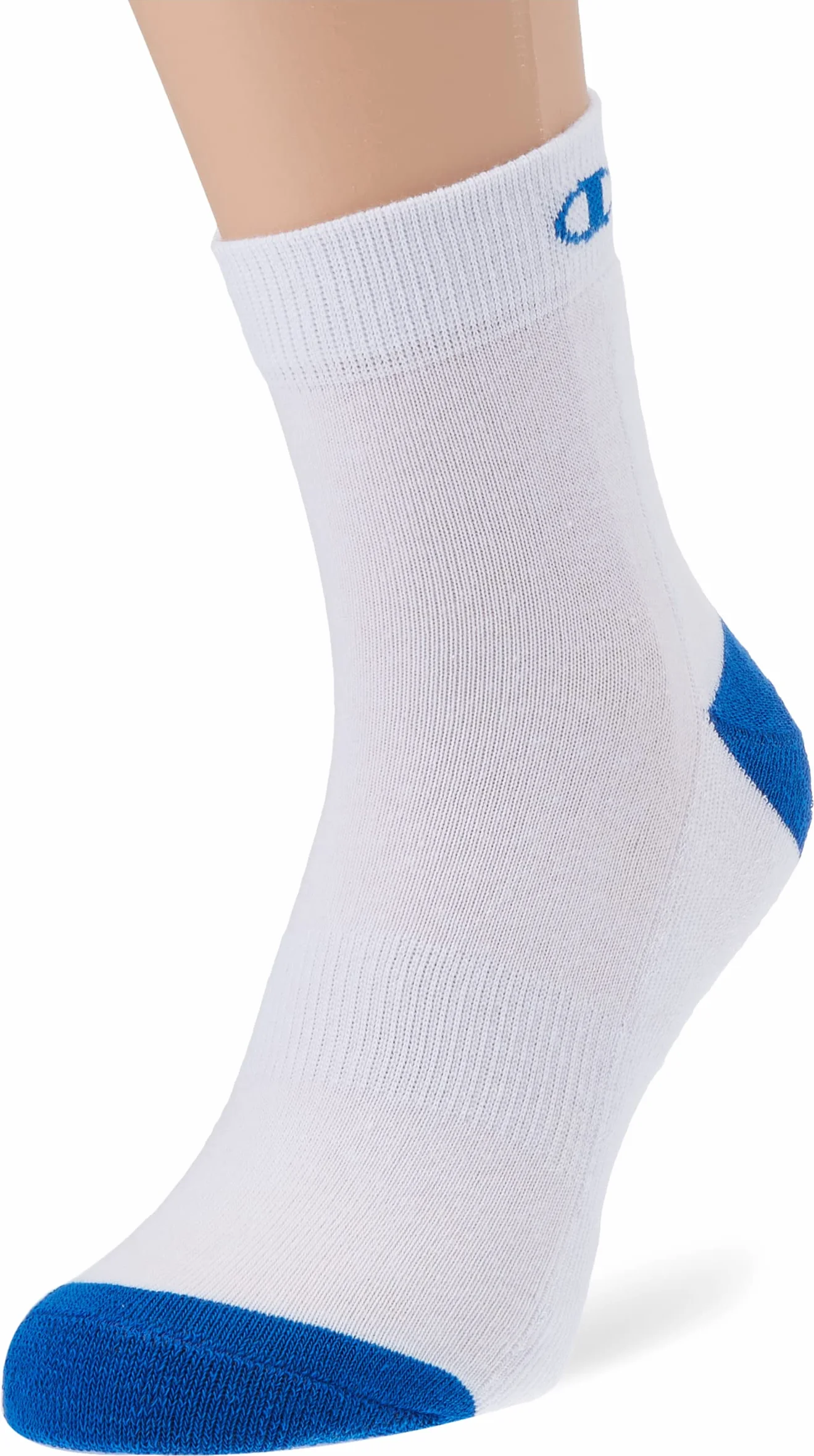 Champion Core Multicolor 3pp Quarter Skarpetki Uniseks, Biały, 43-46