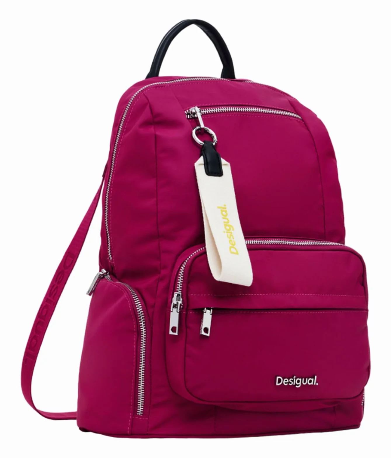 Desigual Women's Accessories Nylon Backpack Medium, czerwony, jeden rozmiar