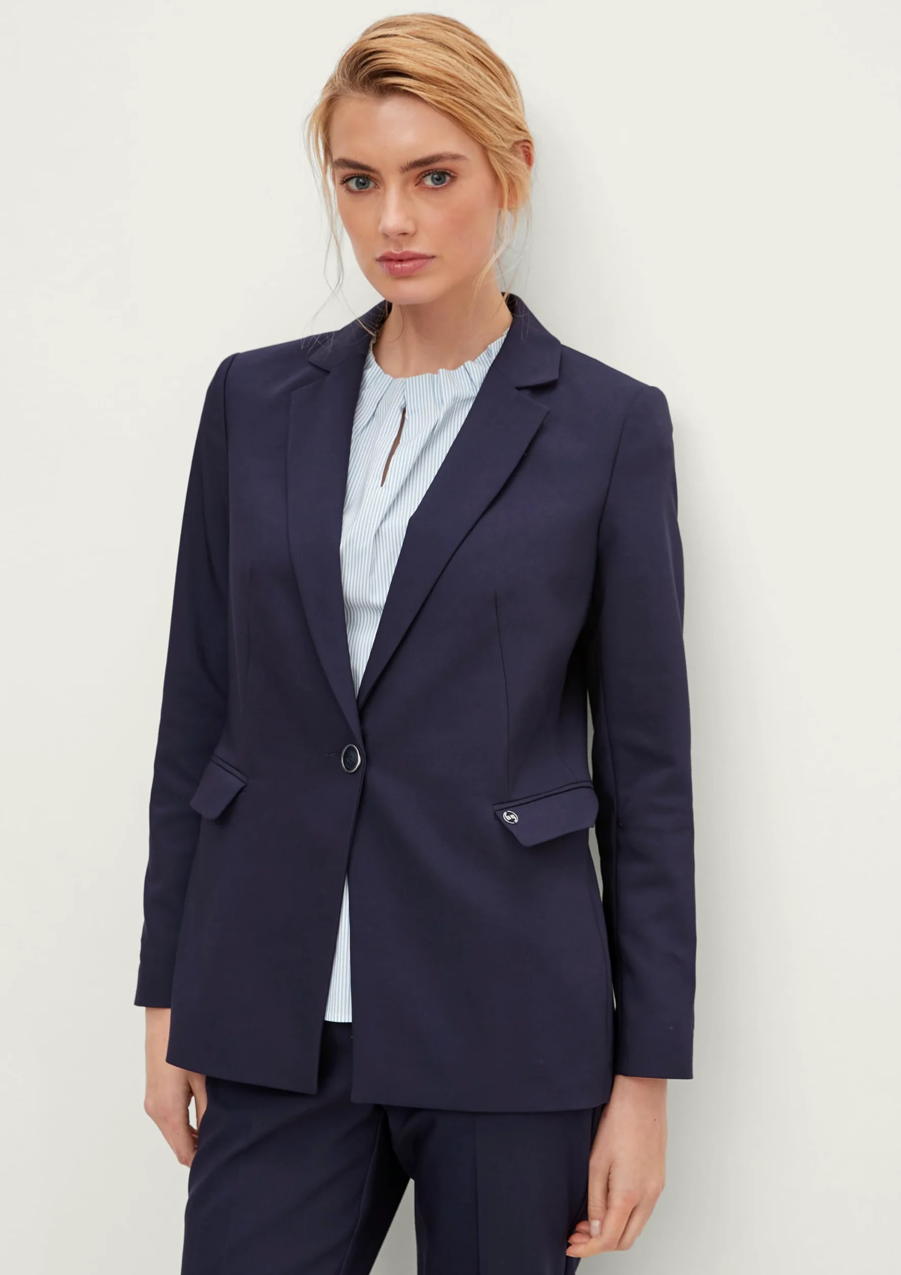 Comma Blezerek Kobiety Blazer Langarm Damen