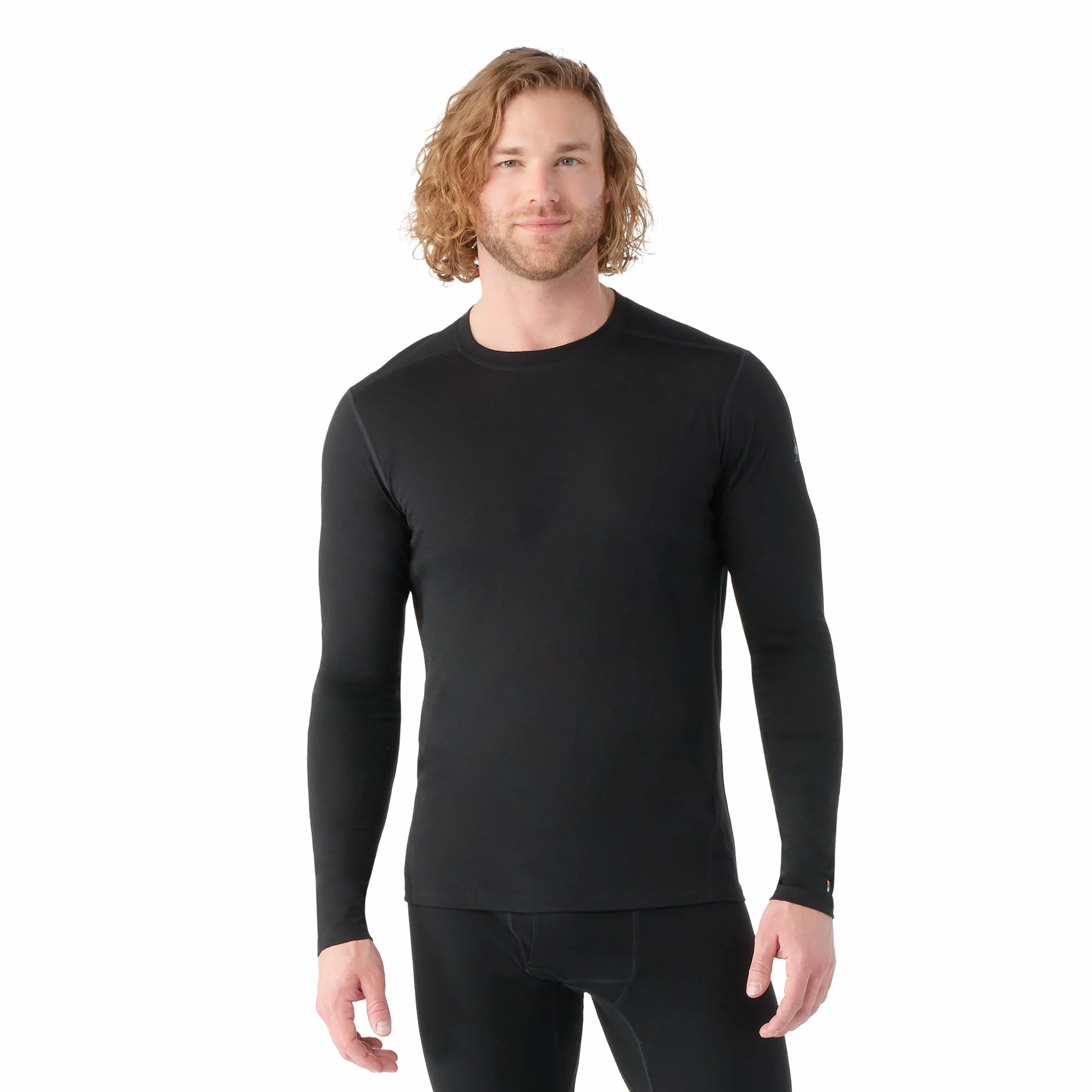 Smartwool Mężczyźni Classic All-Season Merino Bielizna termoaktywna-Top Black L