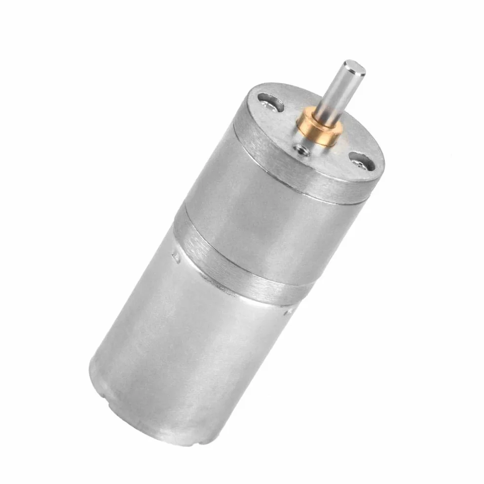 Gear Motor,1Pcs 25mm DC 12V 25GA-370 Low Speed Metal Gear Motor for Electronic Lock(12V 1000RPM)