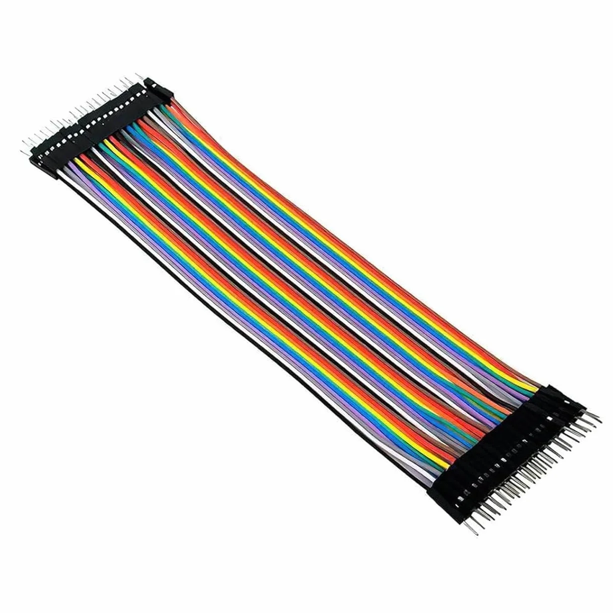 Kompatybilny kabel Dupont, zworka kablowa, zworka męska, płytka bazowa, 20 cm