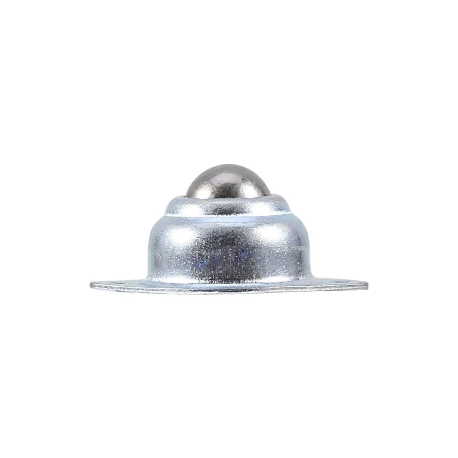 Kulki z łożyskami transferowymi, 5 szt. 48 * 32 * 20 mm 2-otworowe montowane metalowe żelazna stal uniwersalne łożyska kulkowe, do przenośników, skrzyni, mebli