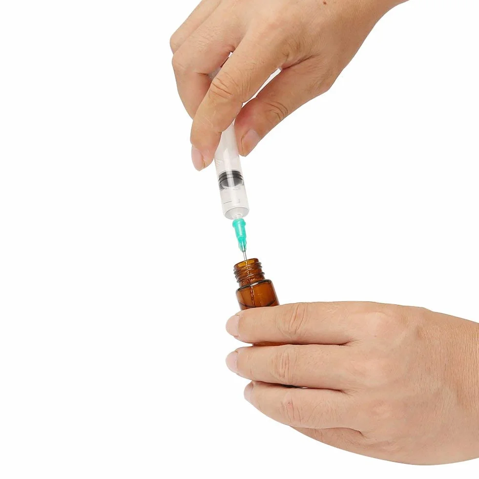 14 sztuk - 50 ml Syringes with 14ga Blunt Tip Needles With Syringe Caps and Transparent Tube for Refilling and Measuring Liquids, Oil or Glue Applicator