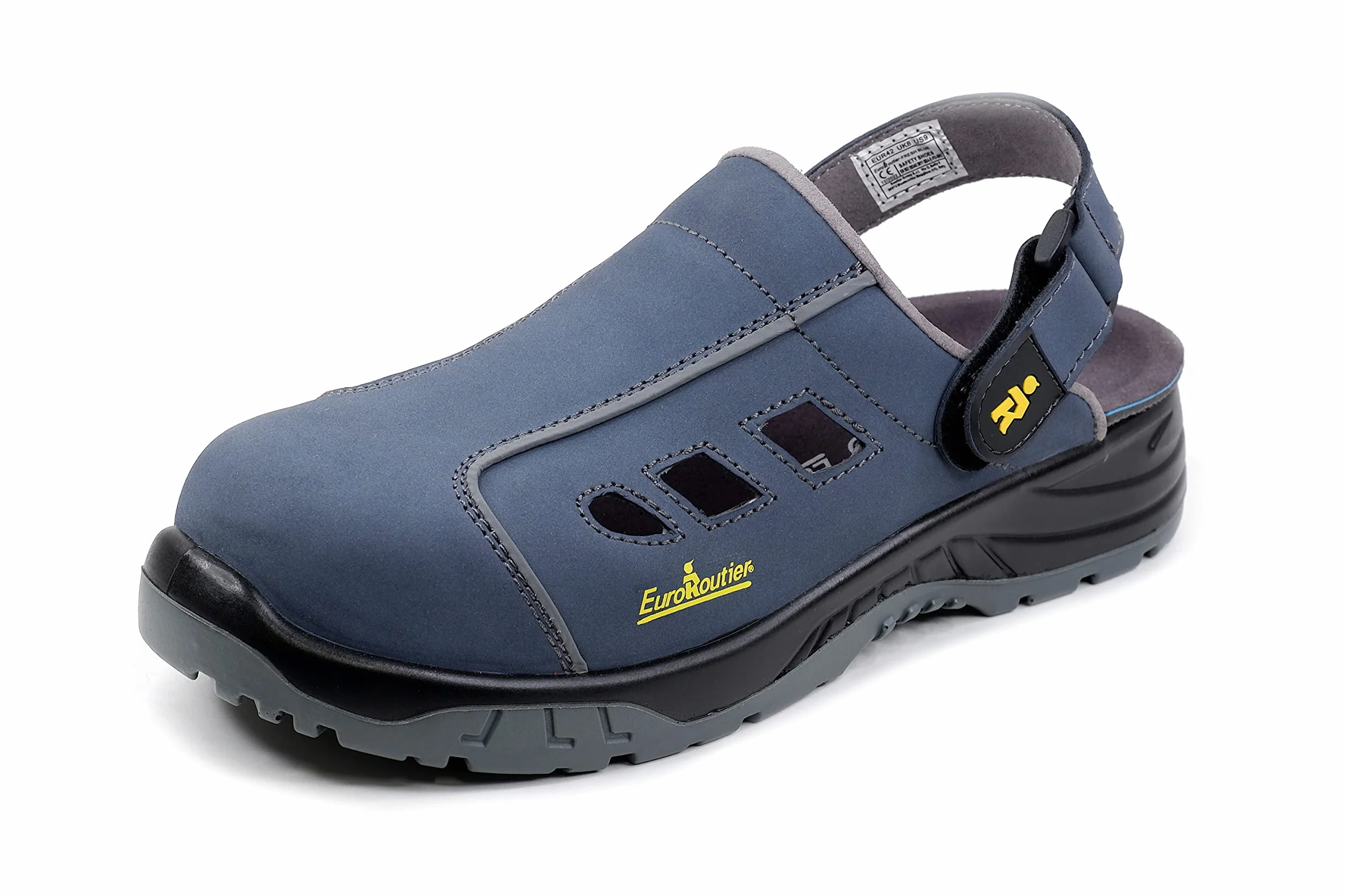 EuroRoutier Fresh Avio, Chodaki, Obuwie ochronne ze skóry CE EN ISO SB+A+E+FO+SRC