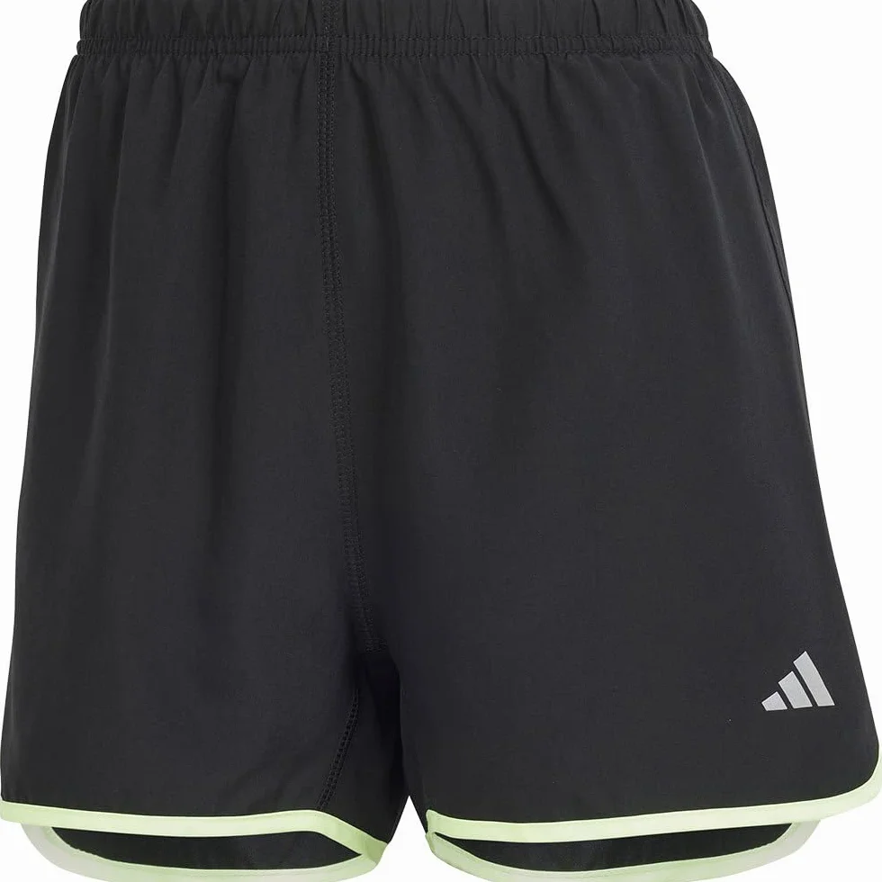 adidas Damskie szorty Run It, XS, 3 cale czarne, Czarny, XS