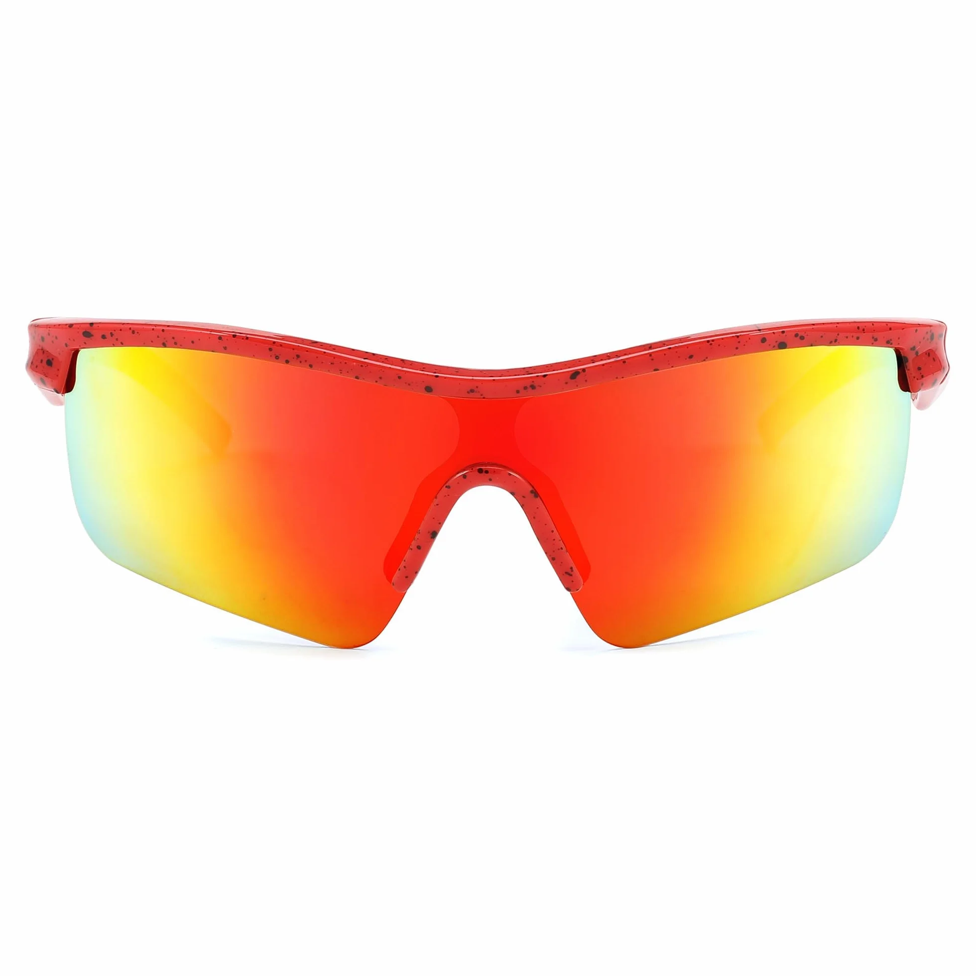 FEISEDY Okulary przeciwsłoneczne dla dzieci chłopcy dziewczęta spolaryzowane sportowe baseball kolarstwo okulary przeciwsłoneczne TR90 ramka ochrona UV400 B2454