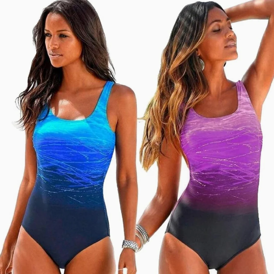 Damski kostium kąpielowy, sportowy, wyszczuplający brzuch, jednoczęściowy kostium kąpielowy, seksowny, push up, kostium kąpielowy, monokini, moda plażowa, na lato