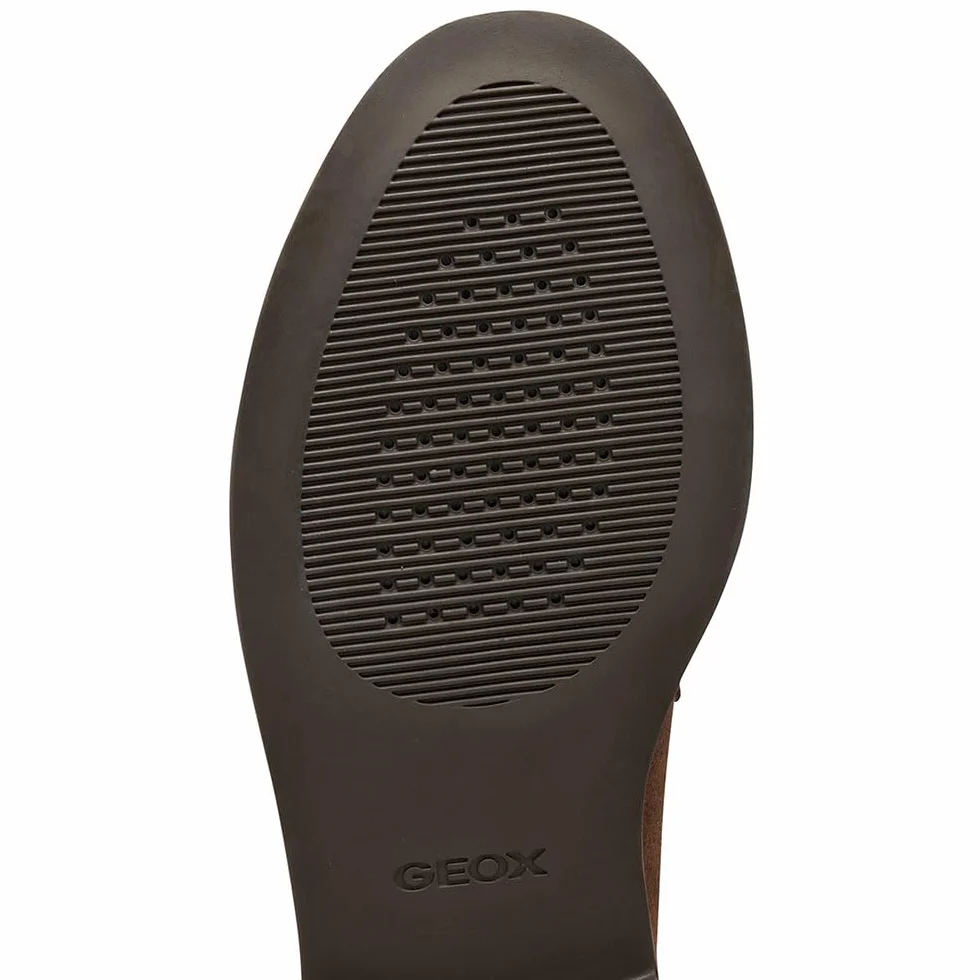 Geox Damskie Mokasyny D SERILDA Loafer Brązowe 40 EU