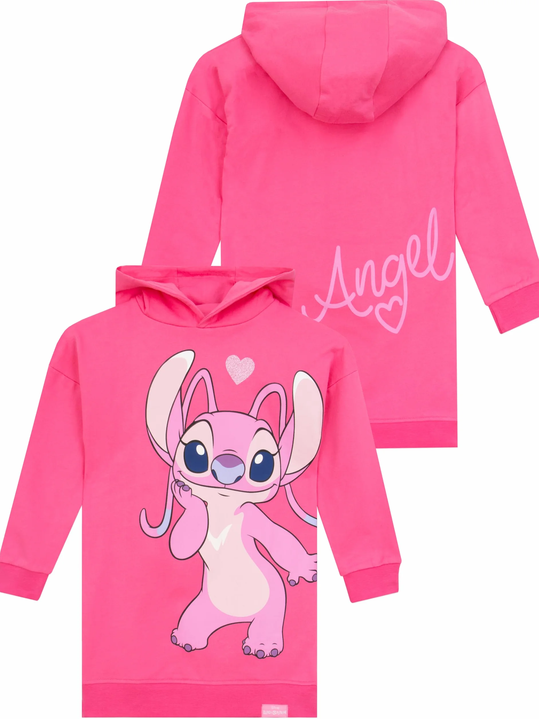 Bluza Disney Stitch Długa Dziewczęca Stitch i Angel Ubrania Dla Dziewczynek