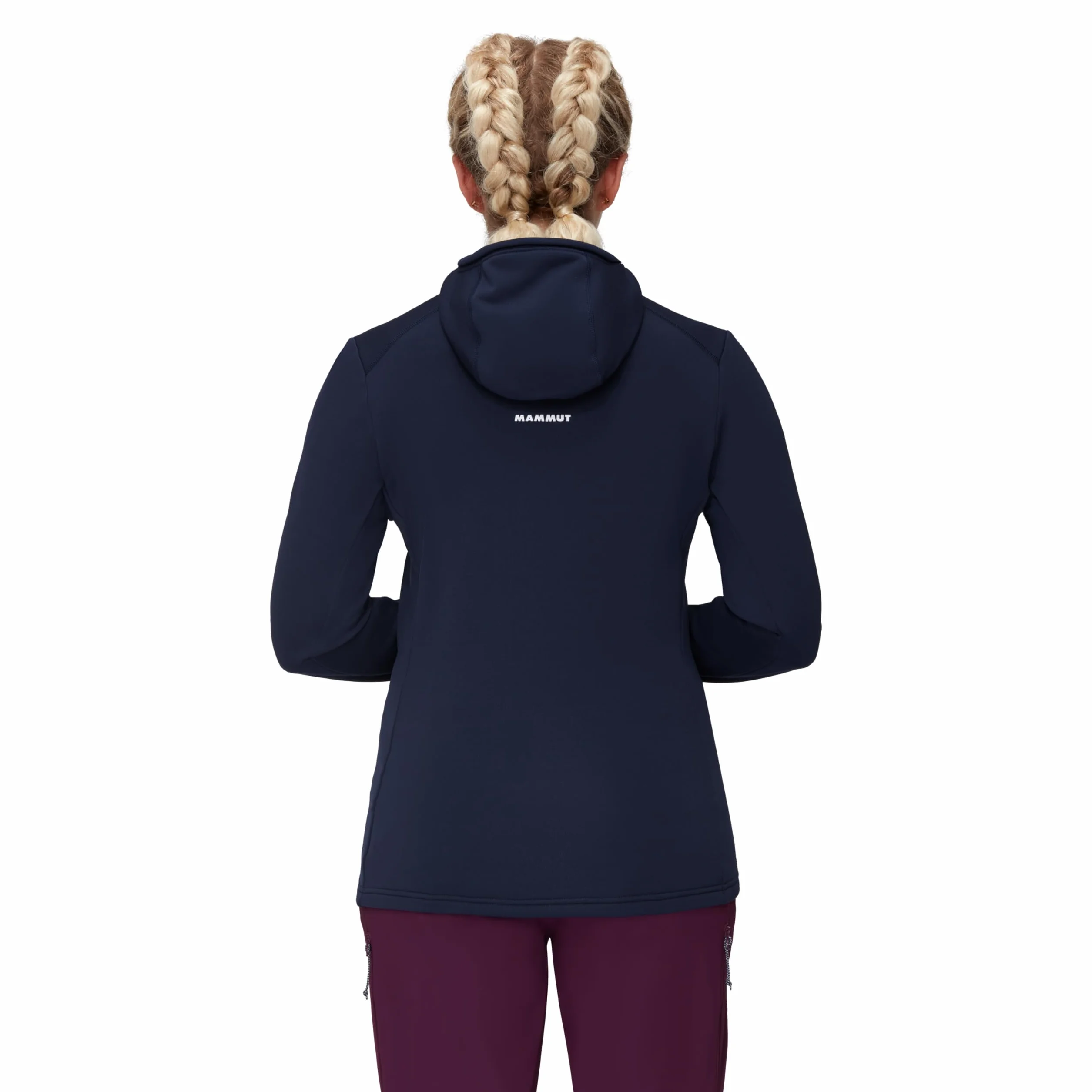 Mammut Aconcagua Light ML Hooded Jacket Women – Damska Bluza z Kapturem | Lekka i Polarowa | Marine, Rozmiar M