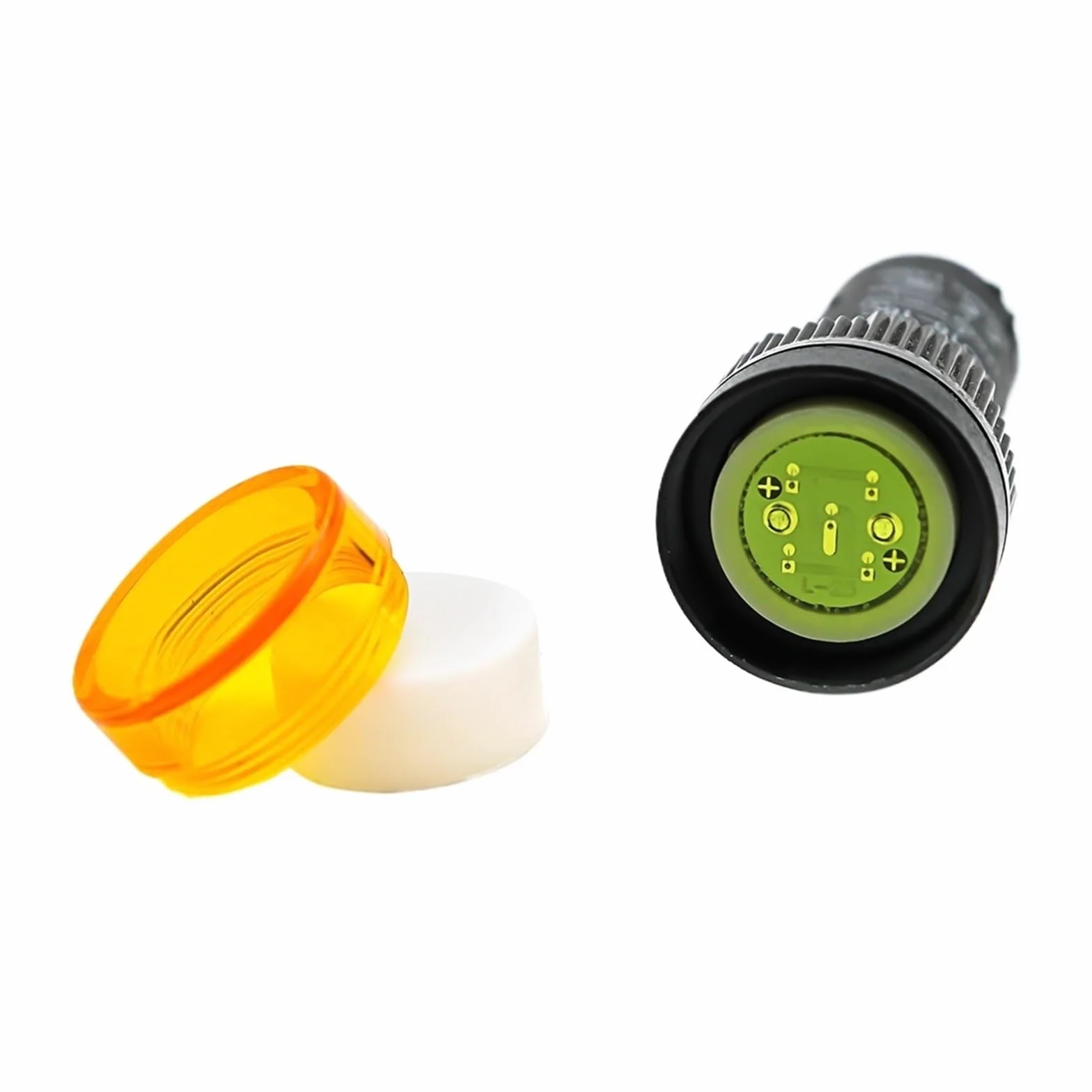 16MM Lampka LED do montażu panelowego sygnał pilota wskaźnik mocy 12 V 24 V 110 V 220 V 380 V Czerwony Zielony Żółty Niebieski Biały LED (Kolor: Zielony, Rozmiar: 12 V)