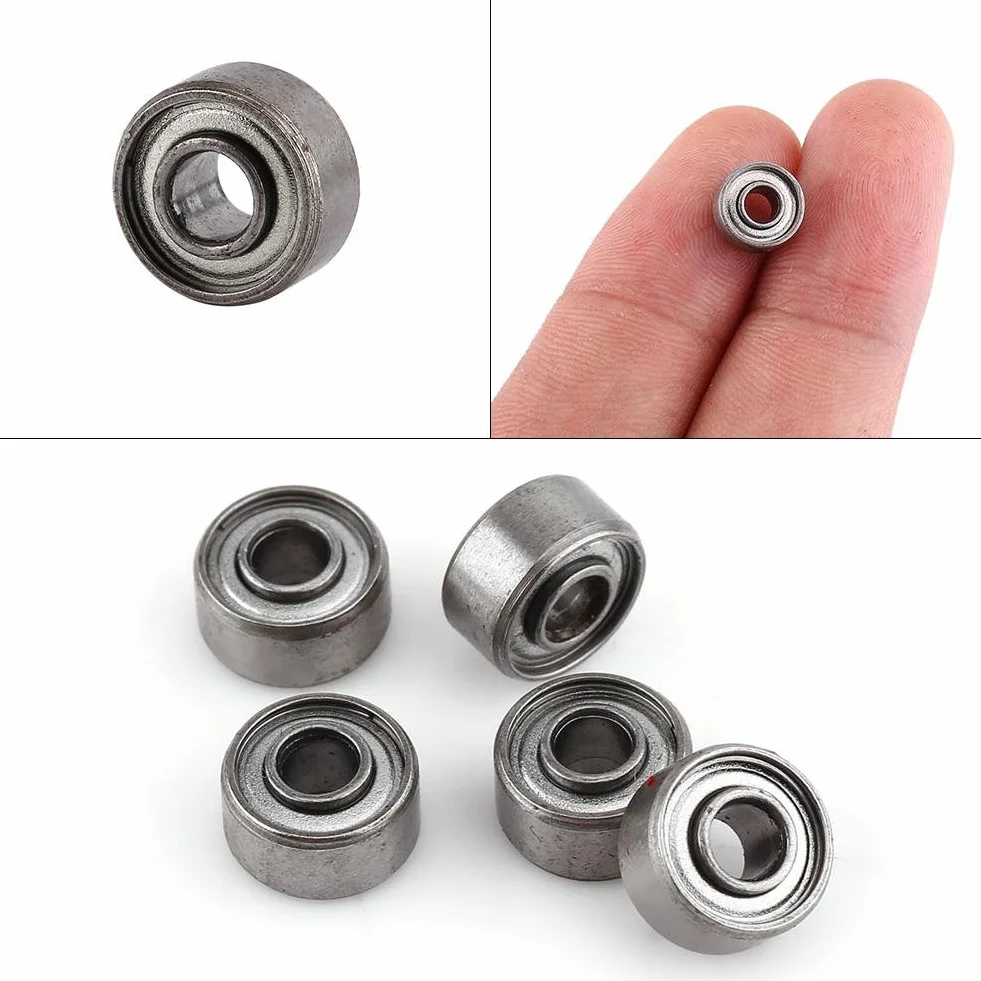 10 szt. 693ZZ łożysko kulkowe z mikrostali 3 x 8 x 4 mm miniaturowe podwójne łożysko osłonowe