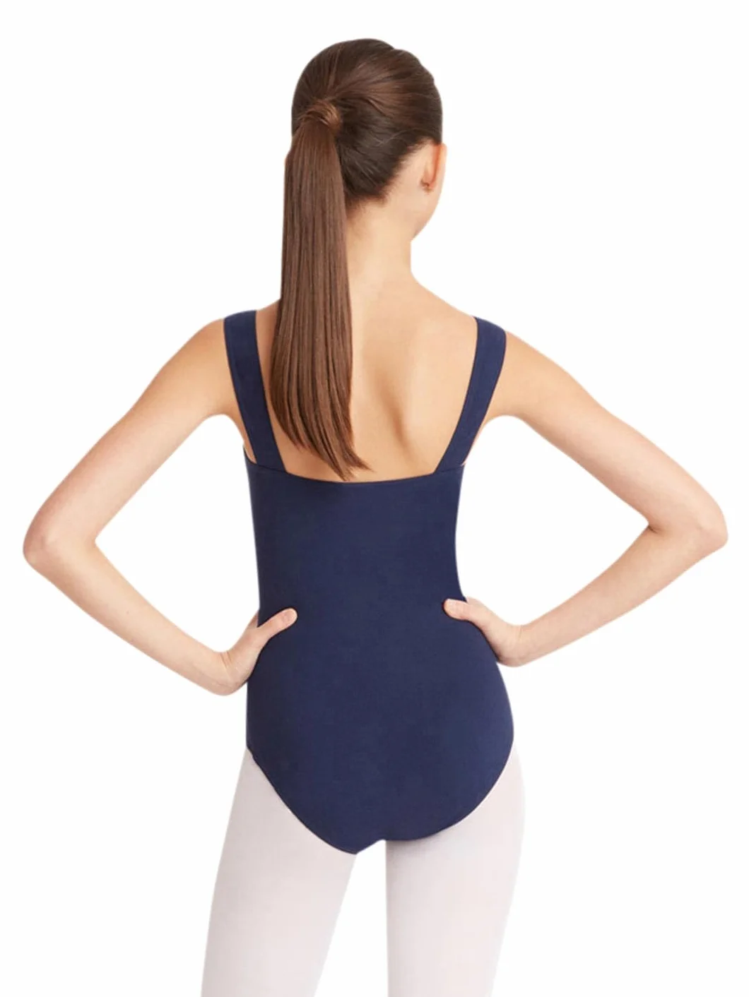 Capezio Damski trykot księżniczki bez rękawów, granatowy, L