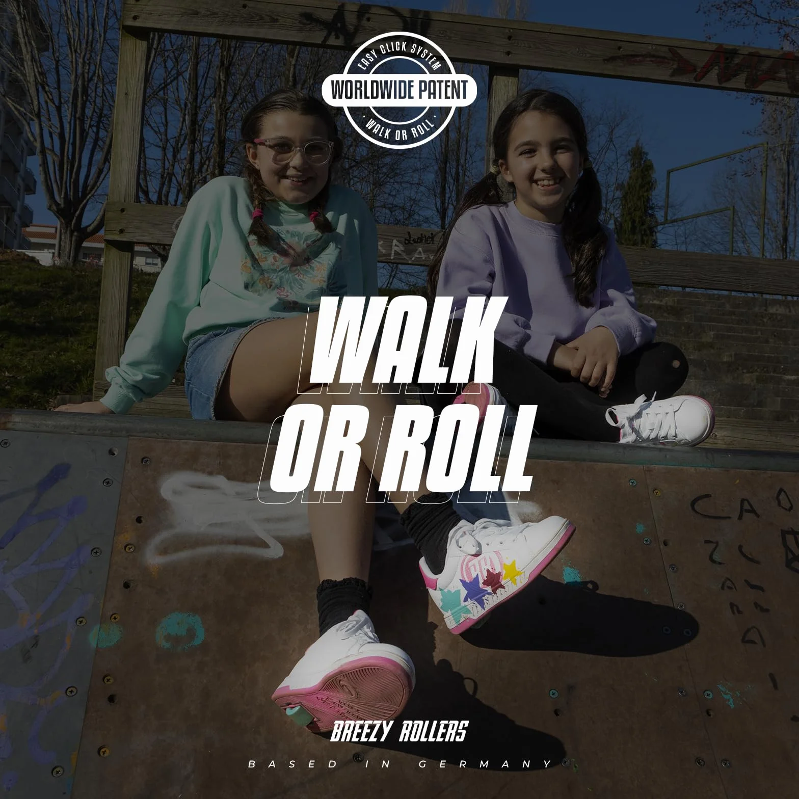 Breezy Rollers 2180373, Buty z kółkami, wrotki, Buty na kółkach, Buty dziecięce 2 w 1, Buty skateboardowe, Sneakersy