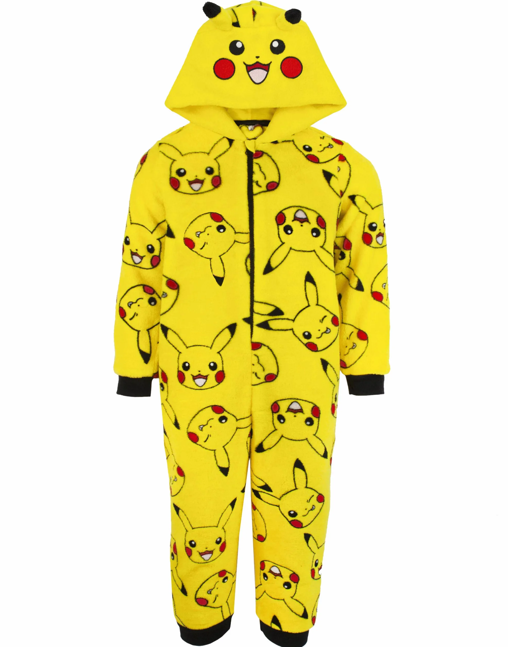 Pokemon Pikachu Yellow 3D Onesie Piżama dla Dzieci