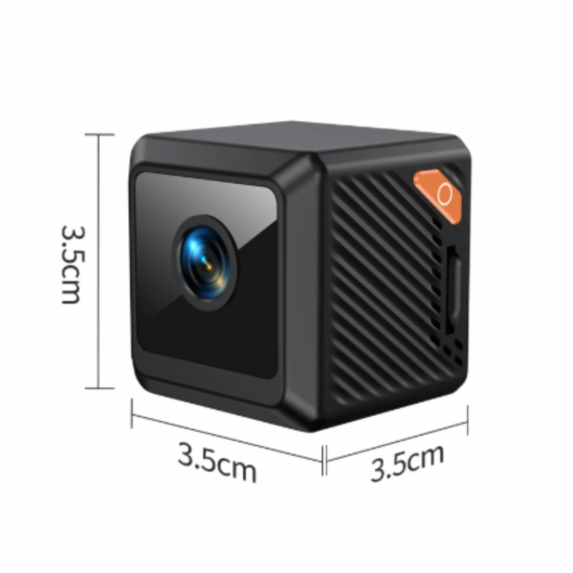 ONESENSE Mini Bezprzewodowa kamera bezpieczeństwa z wbudowanym mikrofonem, 4K HD Night Vision, Wykrywanie ruchu i redukcja szumów 2D - Kamery bezpieczeństwa wewnętrznego -