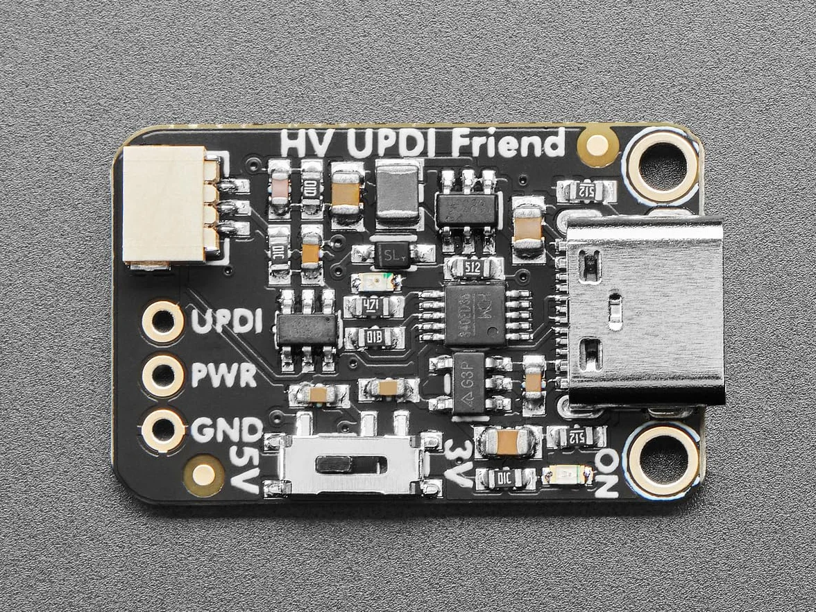 Adafruit High Voltage UPDI Friend, USB Serial UPDI, 5893