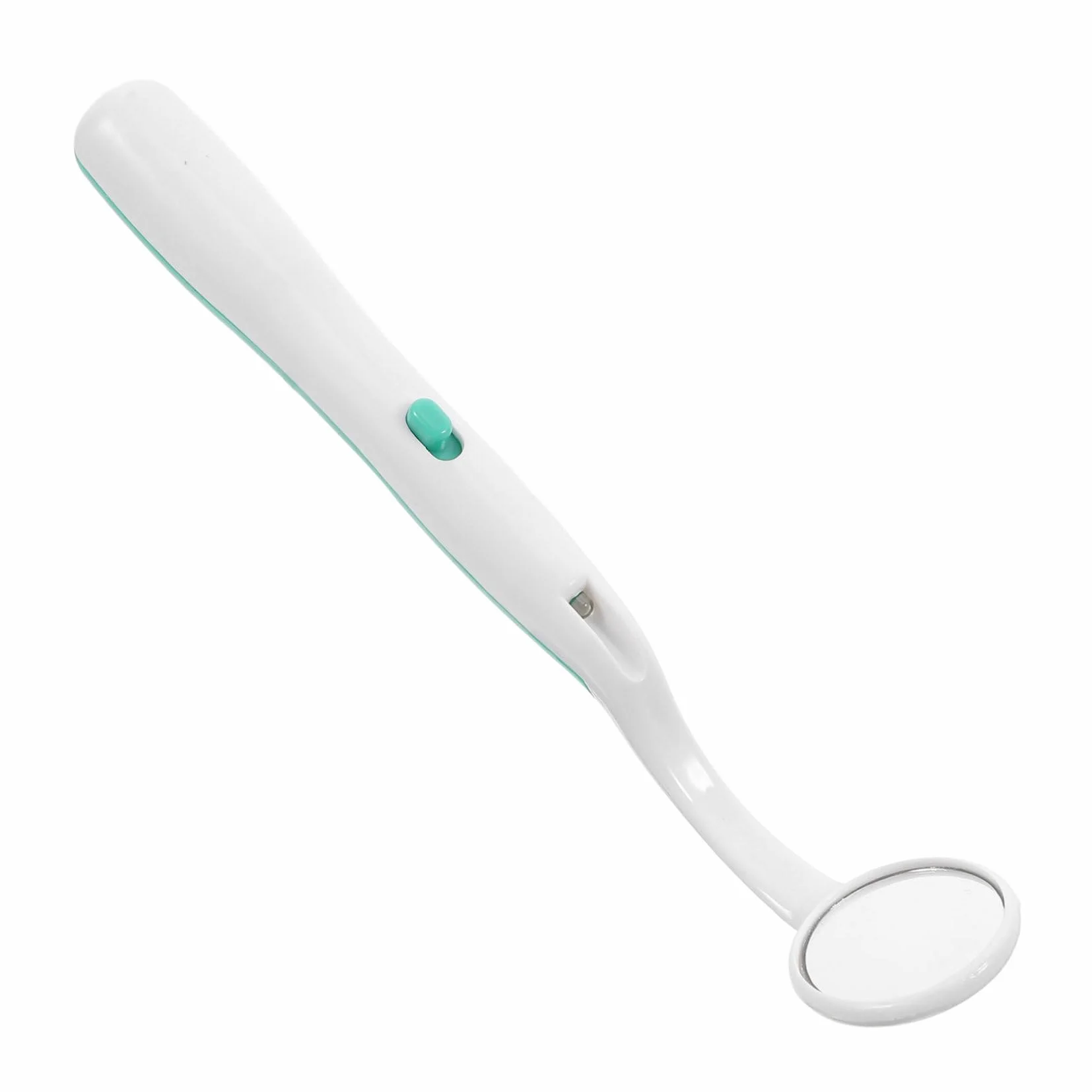 Lusterko Dentystyczne LED z Funkcją Antifogging Zielone Wziernik Do Inspekcji Zębów Plastikowe Lusterko Do Ust Stomatoskop dla Dentystów Łatwe Użyciu i Praktyczne