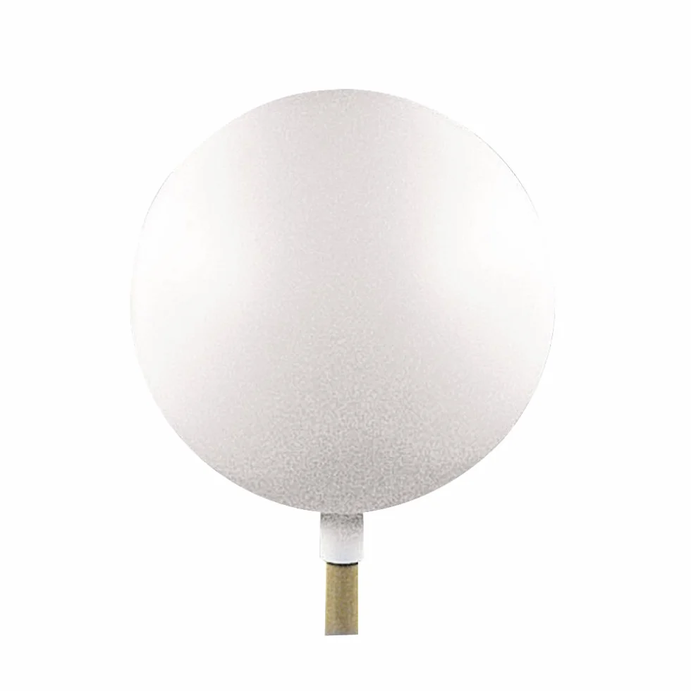 Rayher 3913200 plastikowe kule z szyjką, Ø 140 mm