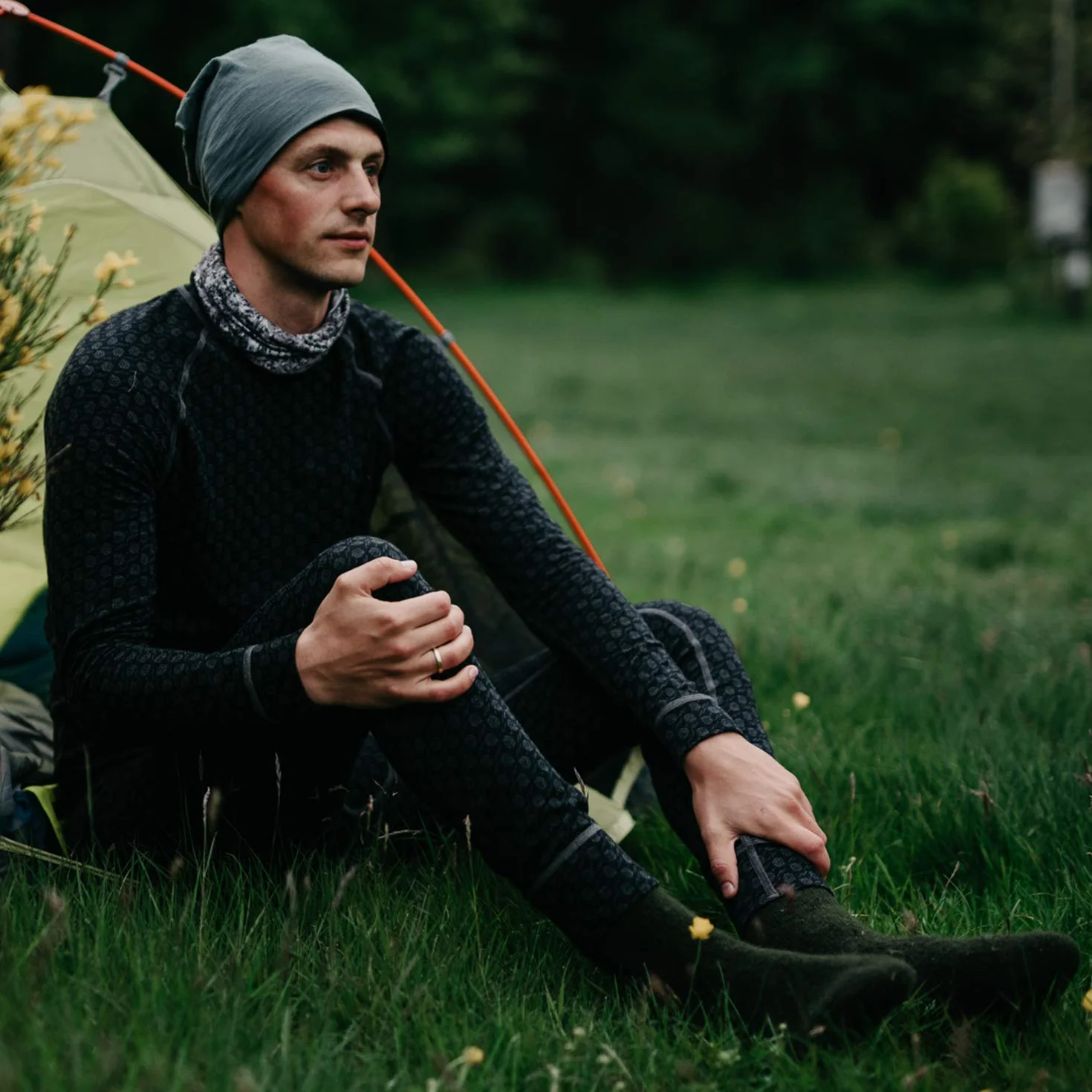 Thermowave Xtreme bielizna męska z merynosów, długie kalesony męskie, bielizna termiczna, 220 g/m², miękka, lekka, do jazdy na nartach, snowboardzie, wyposażenie zimowe, szeroki pas, rozmiary S-3XL