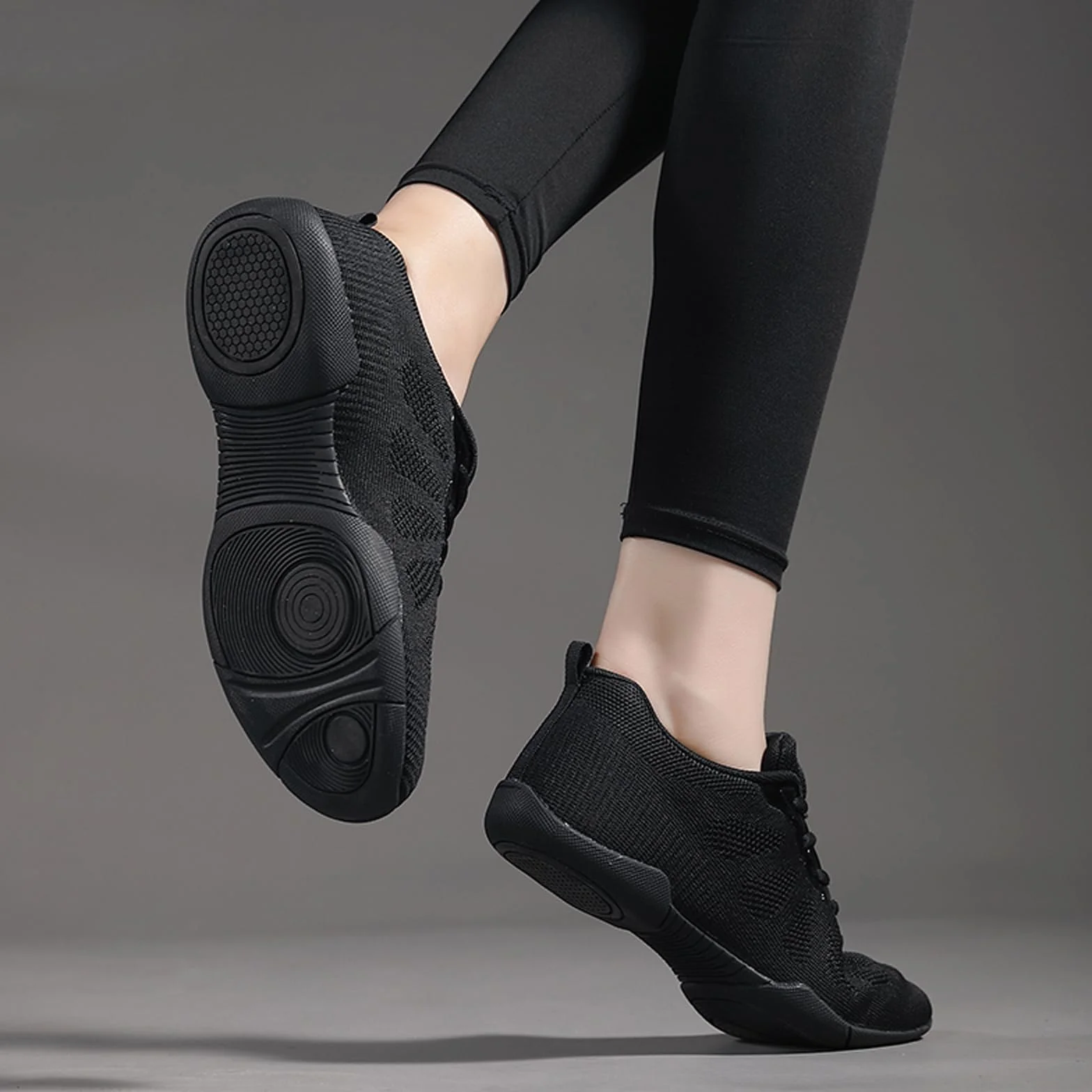 Damskie buty cheerleaderek, jazz, joga, buty treningowe dla dziewcząt, buty cheerleaderki, buty do tańca, gimnastyki, buty sportowe, buty sportowe, sznurowane