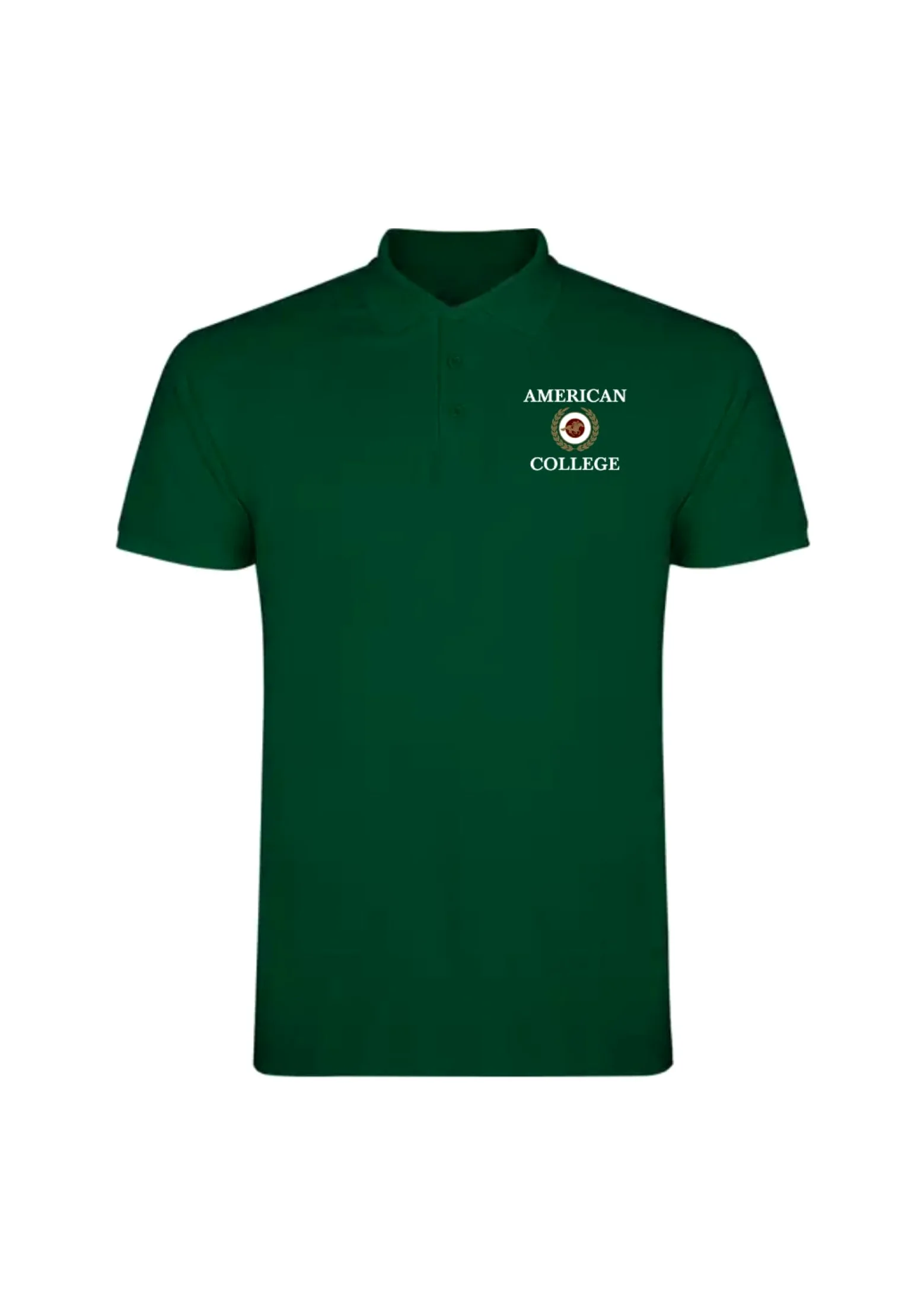 AMERICAN COLLEGE USA Koszulka polo Uniseks Polos Manches Courtes Mixte Hommes et Femmes (1 w zestawie)