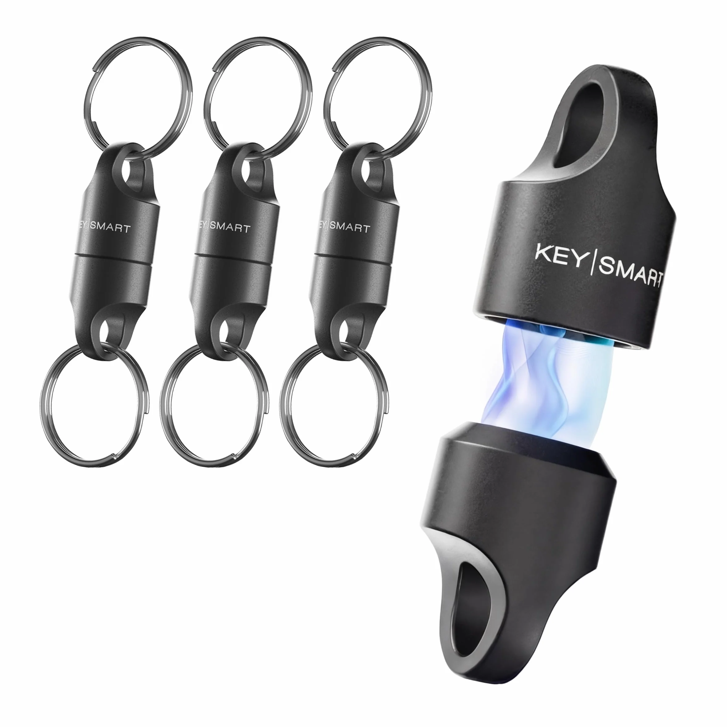 KeySmart MagConnect Magnetyczny brelok do szybkiego mocowania klucza do torby i paska