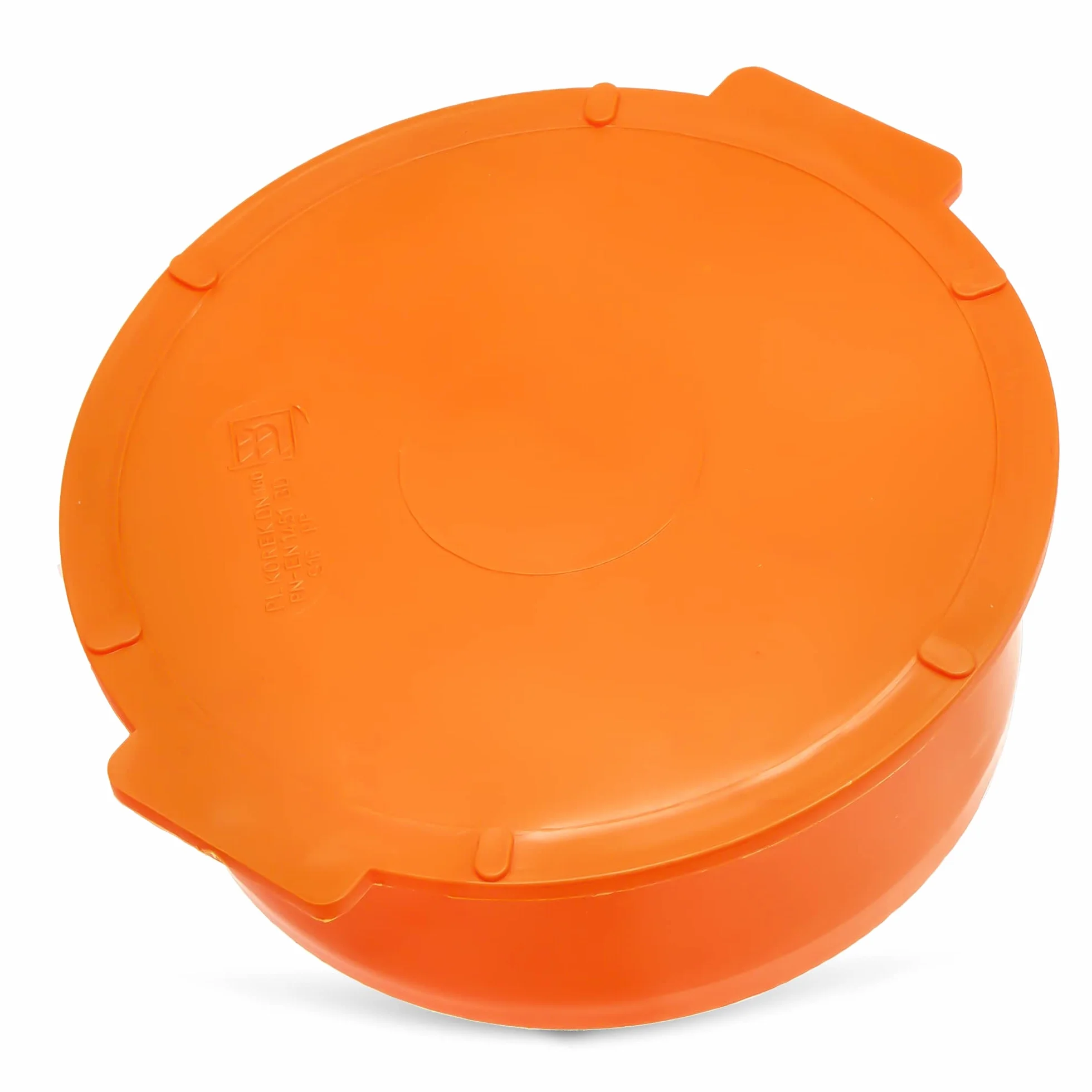 Korek Kanalizacyjny Ø DN 160 mm Pomarańczowy Do Rury Odpływowej Tworzywo Sztuczne PVC PP Pokrywa Zaślepka Kanalizacyjna