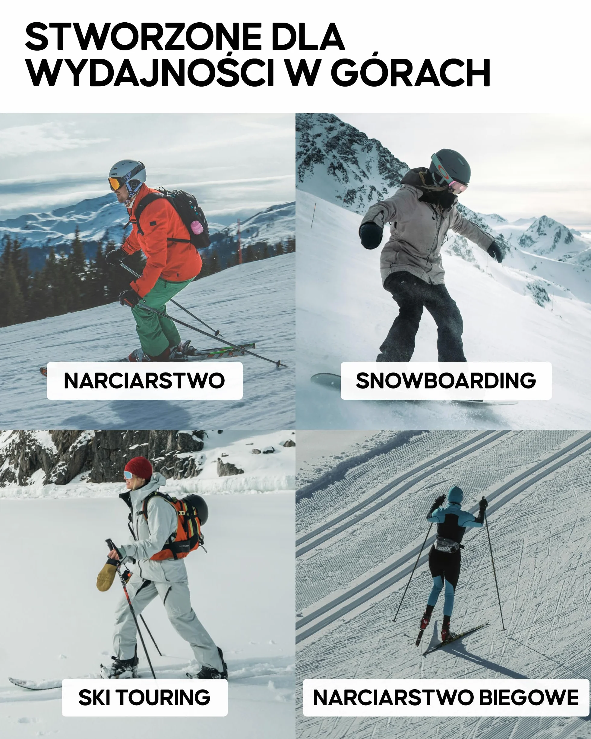 DANISH ENDURANCE Skarpety Narciarskie Merino, Lekkie, Precyzyjnie Dopasowane, z Niską Amortyzacją, Bezpośredni Kontakt z Butem i Kontrola nad Nartami