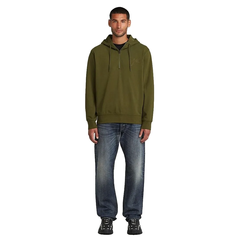 G-STAR Bluza z kapturem Mężczyźni Script Half Zip Hdd Sw