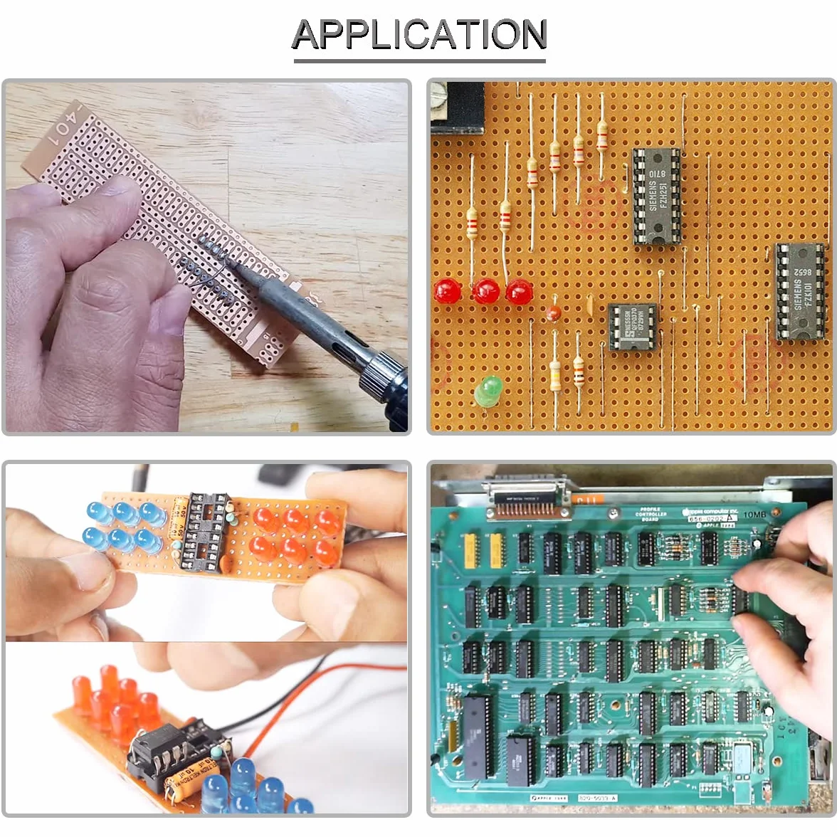100 sztuk DIP-IC cokół 8-biegunowy odstęp 2,54 mm adapter gniazda IC typ lutowania płaskie komponenty IC wysokiej jakości z trzpieniem z drutu cynowego do eksperymentów elektronicznych do samodzielnego wykonania