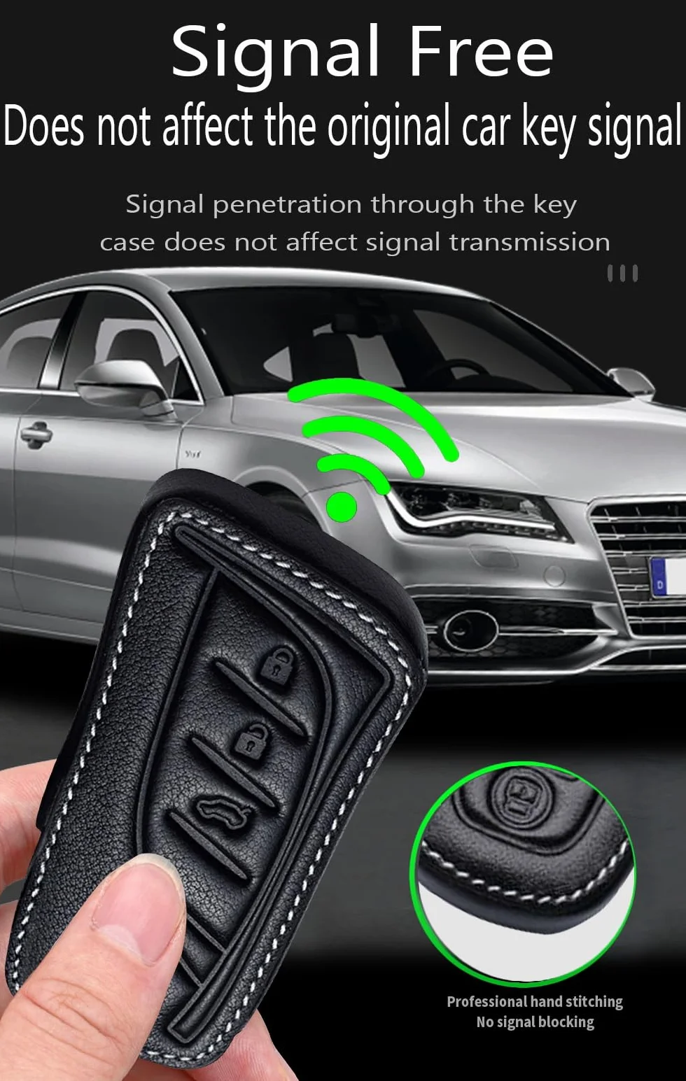 Ontto Etui na kluczyki samochodowe pasuje do Lexus LBX UX 300e GX460 ES250 ES300h LC500h UX200h UX250h NX300h 2020-2025, etui na klucze z poliuretanowe skóry, osłona kluczy, zabezpieczenie kluczy 3