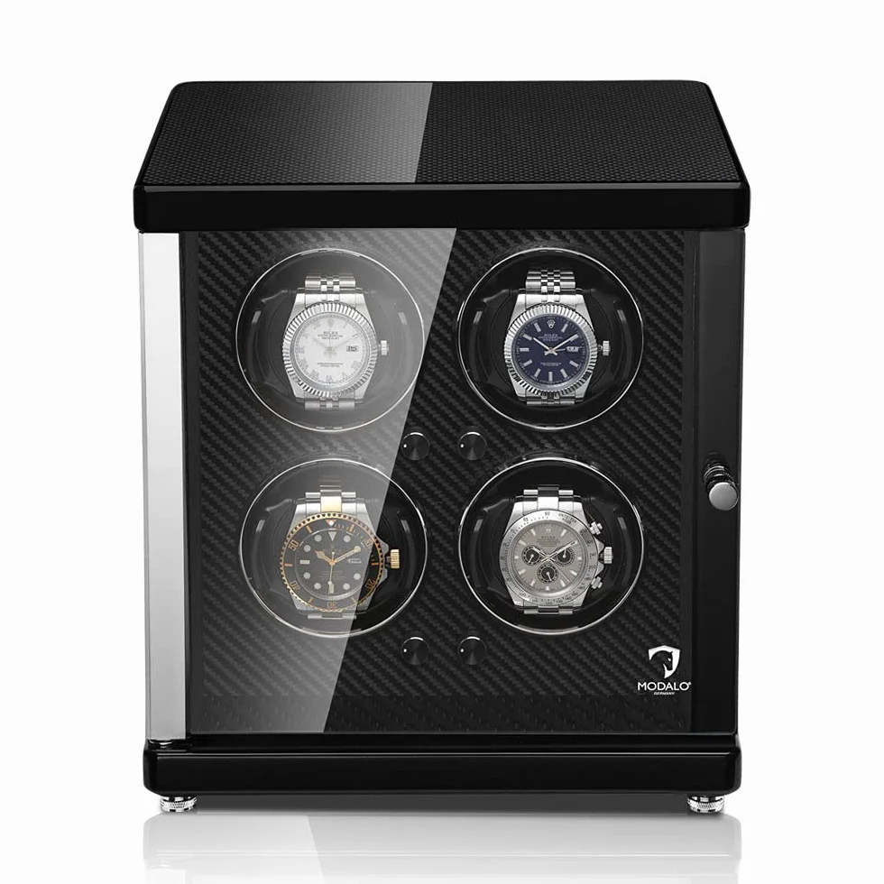 MODALO Rotomat (Watch Winder) Ambiente MV4 Carbon na 4 Zegarki
