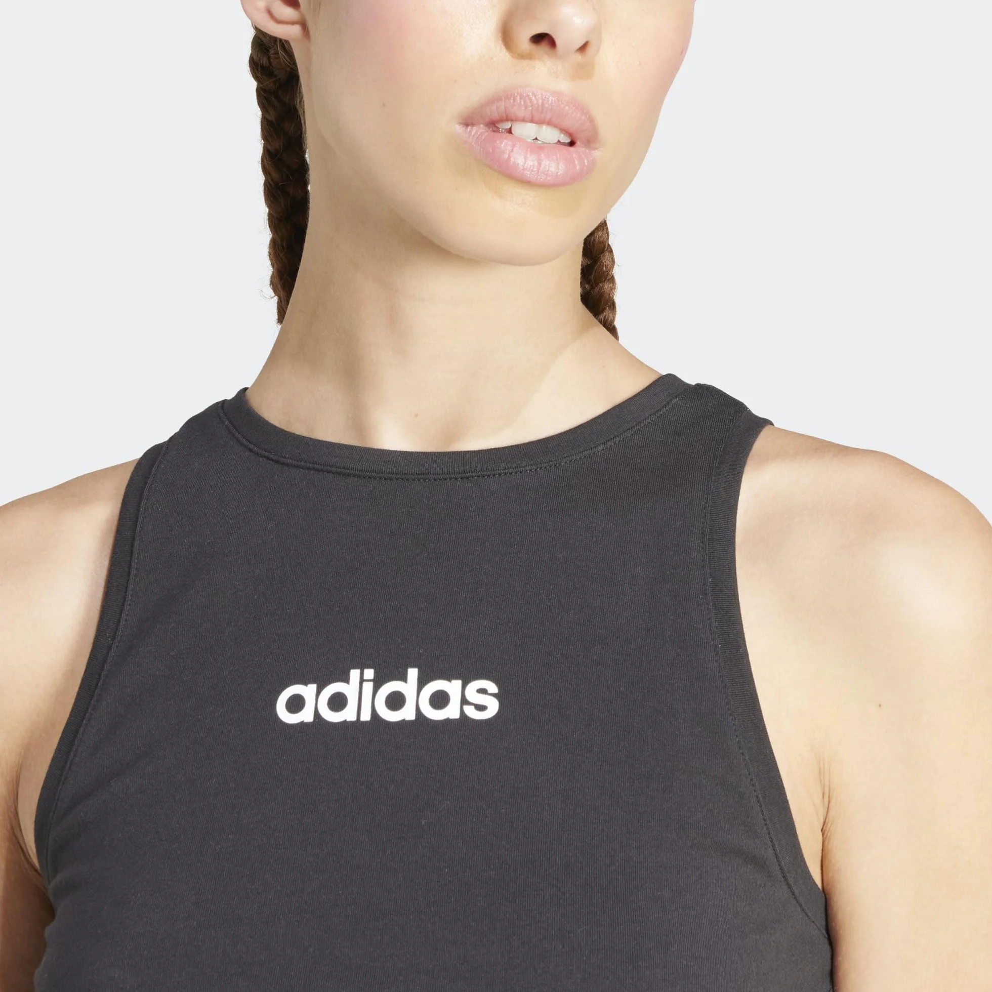 adidas Koszulka Kobiety Essentials Linear Slim Cotton Tank