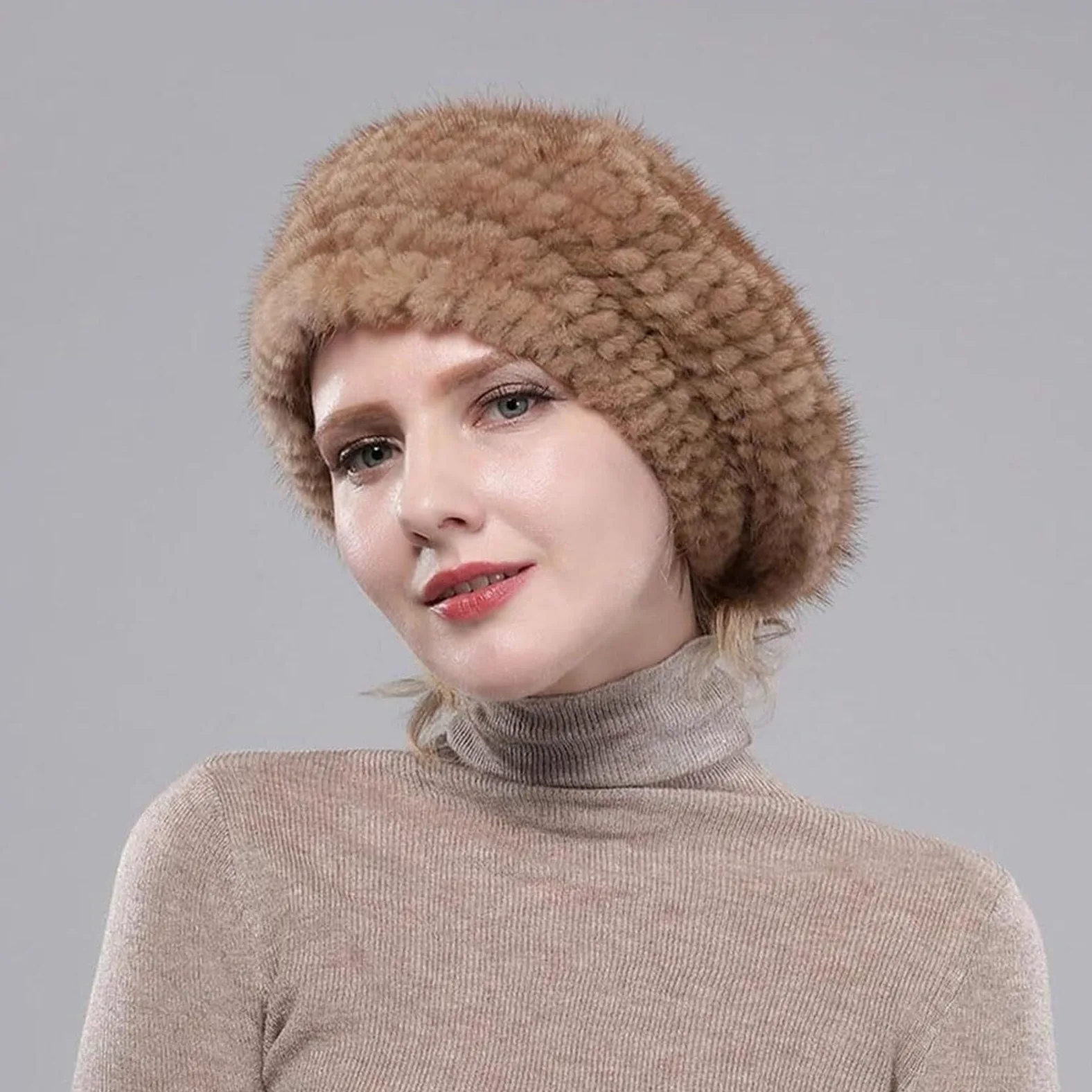Czapka Zimowa Ekologiczna Damskie Berety Eleganckie Czapki Z Daszkiem Dzianiny Ciepła Czapka Typu Beanie W Stylu Vintage Ciepła Czapka Zimowa