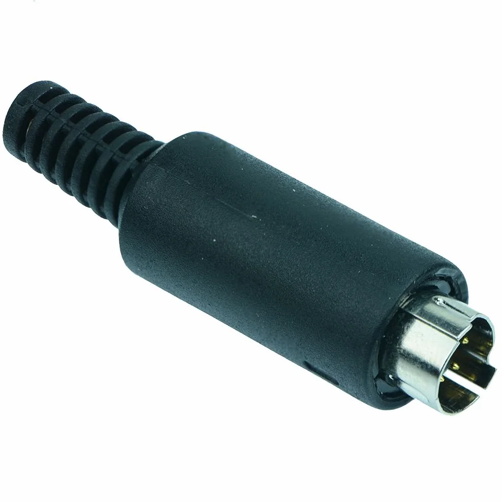 10 x 6-pinowe złącze wtykowe mini DIN (10 szt.)