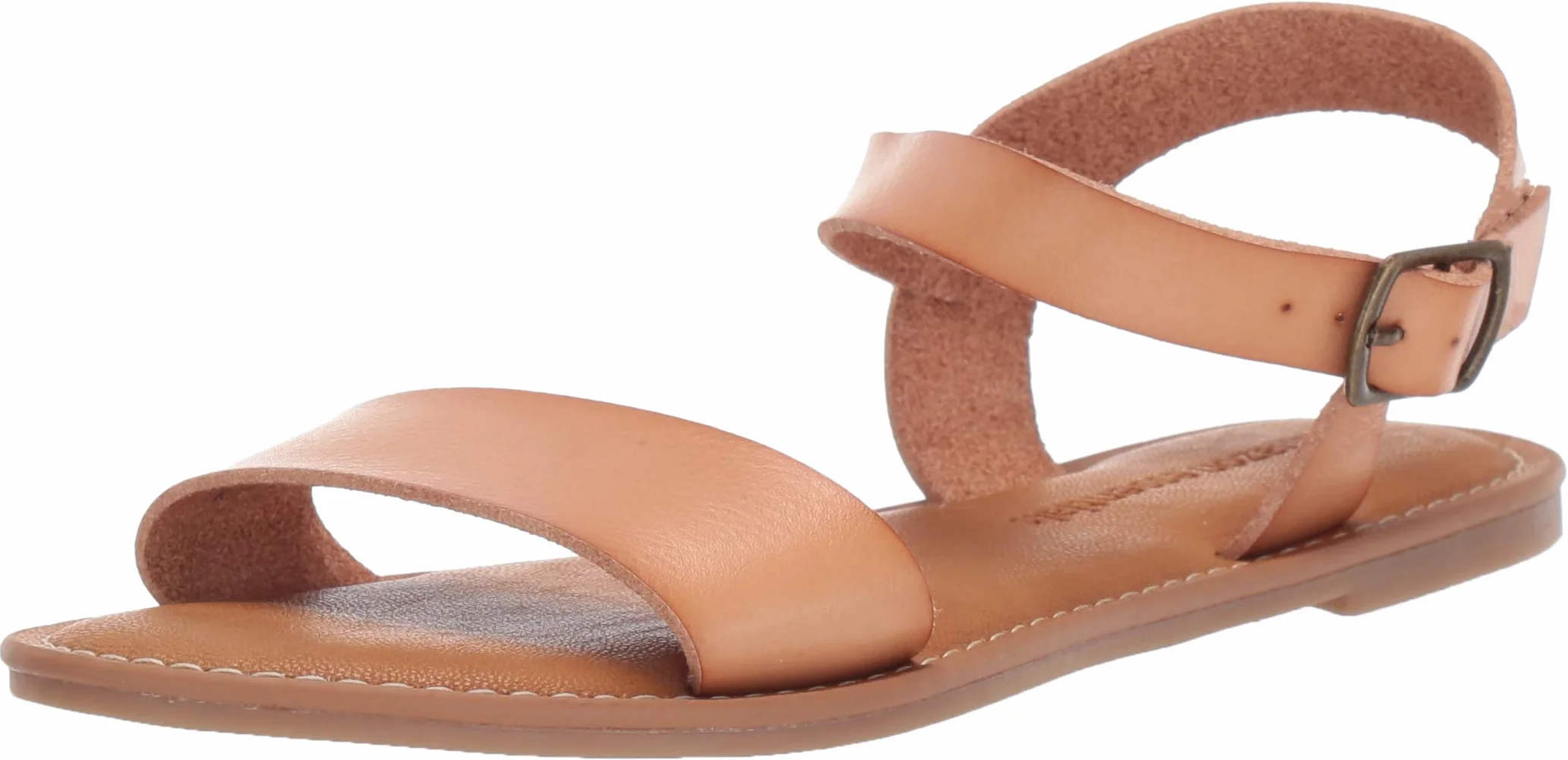 Amazon Essentials Kobiety Two Strap Buckle SandalSandał