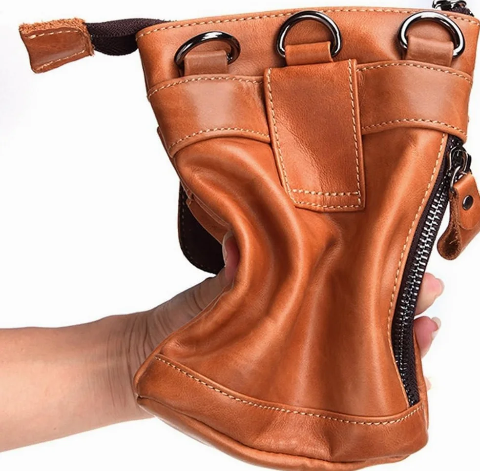 Torba nerka z prawdziwej skóry dla mężczyzn mała torba listonoszka na ramię saszetka crossbody