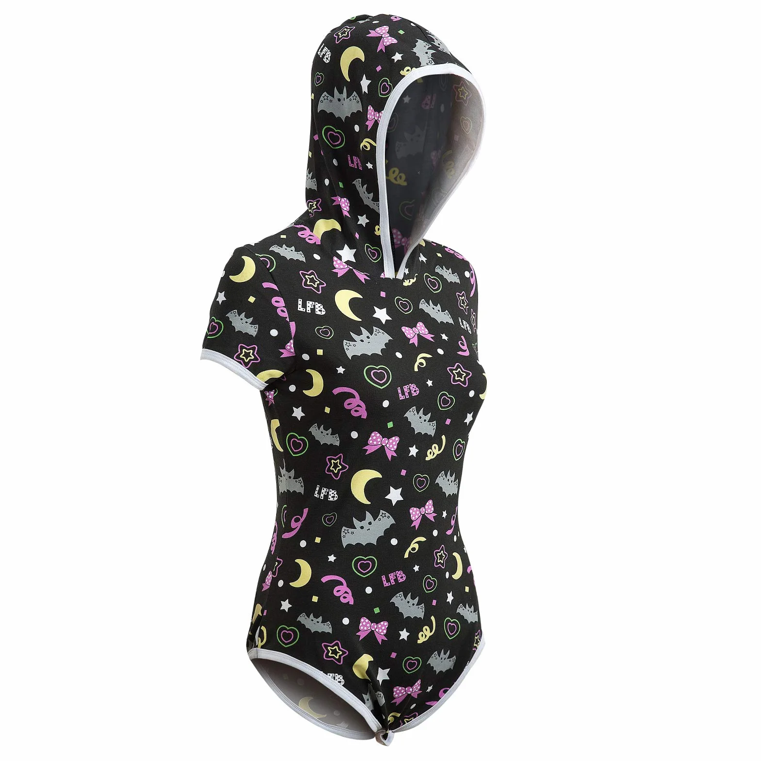 LittleForBig Jednoczęściowy Śpioszki ABDL Noc Cukierek albo psikus Nocny Blask Onesie
