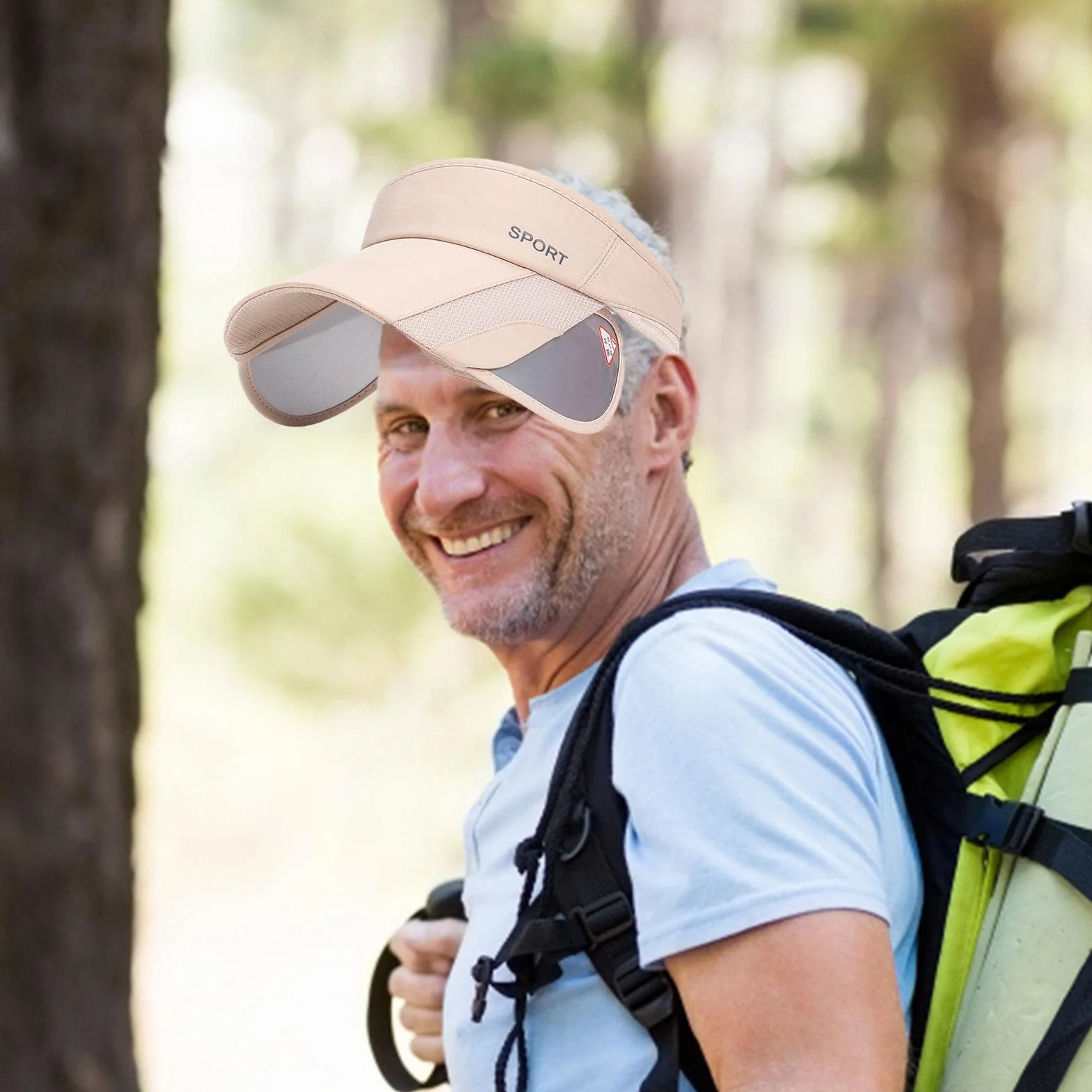 Letnie czapki przeciws?oneczne, letnia damska os?ona przeciws?oneczna rower, oddychaj?ca czapka sportowa do tenisa, golfa, biegania, w?dkowania, w?drówek i joggingu