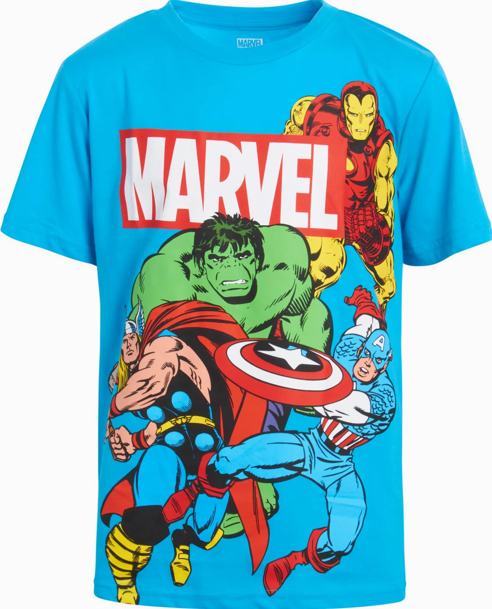 Marvel Avengers T-shirt chłopięcy - 5 sztuk koszulek superbohaterów Spider-Man Hulk Captain America Iron Man Black Panther (2T-16), Marvel Multi Hero, 2 lata, Marvel Multi Hero, 24 miesi?cy