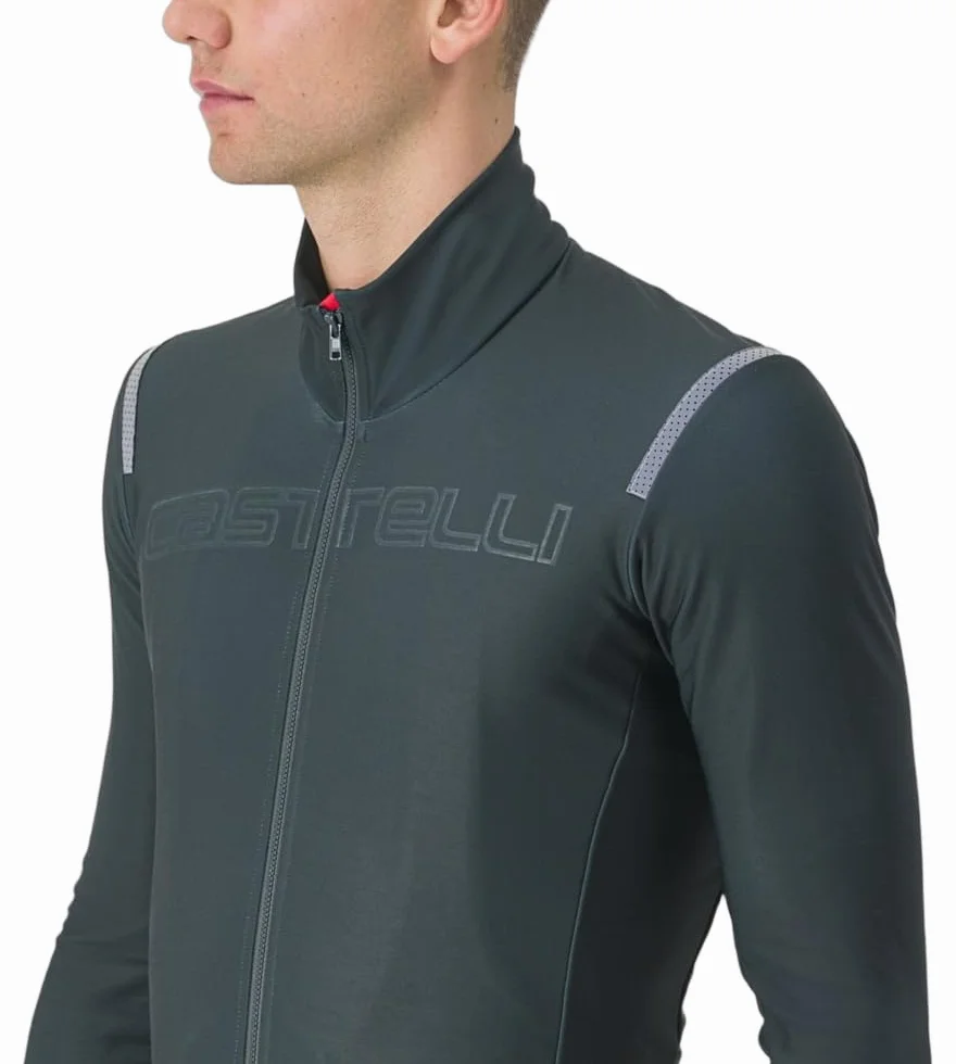 CASTELLI 4520515-303 WSZYSTKO NANO RoS JRSY MĘSKA Kurtka ROVER GREEN Rozmiar L