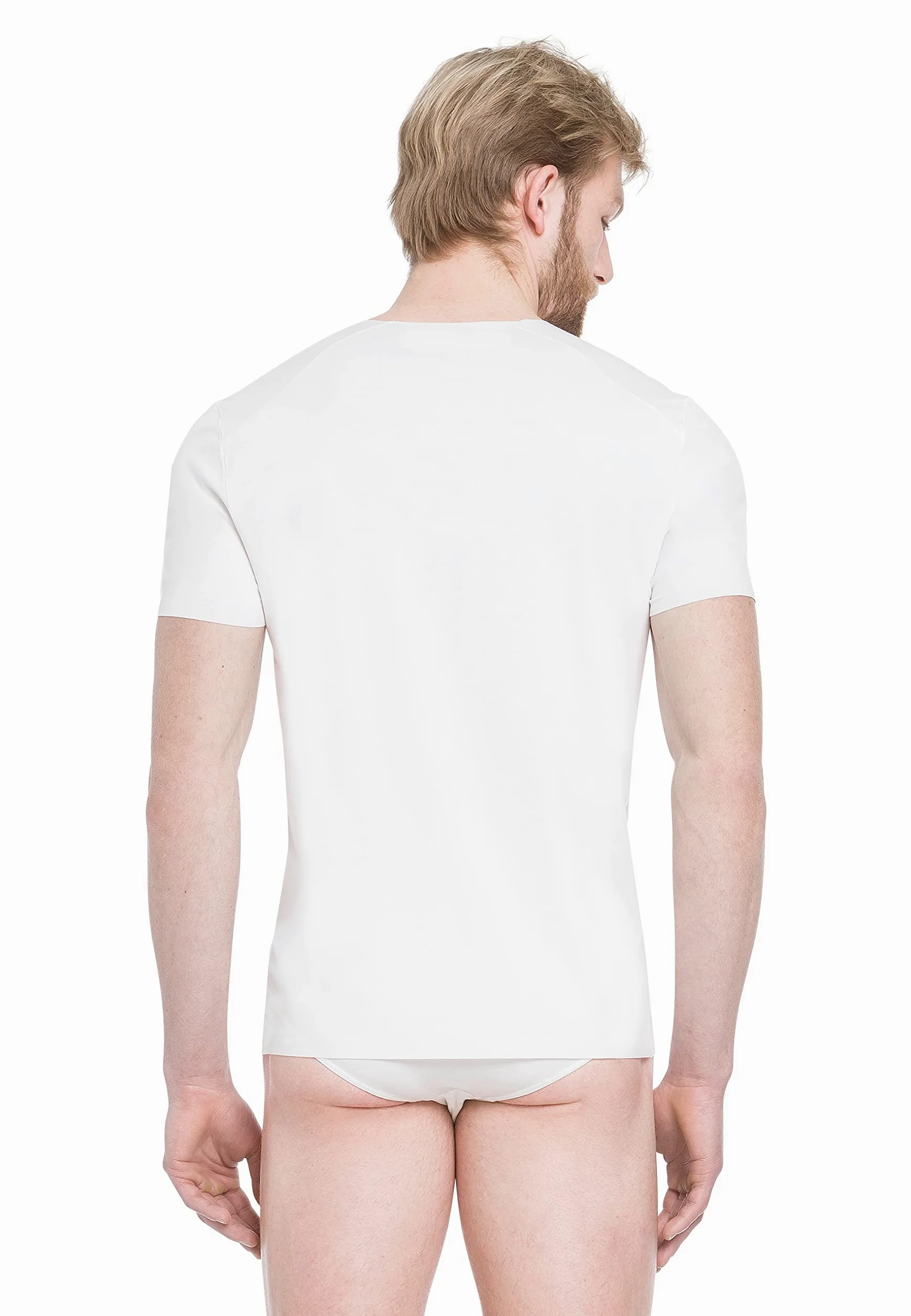 Wolford Męski podkoszulek męski Pure T-Shirt, biały, L