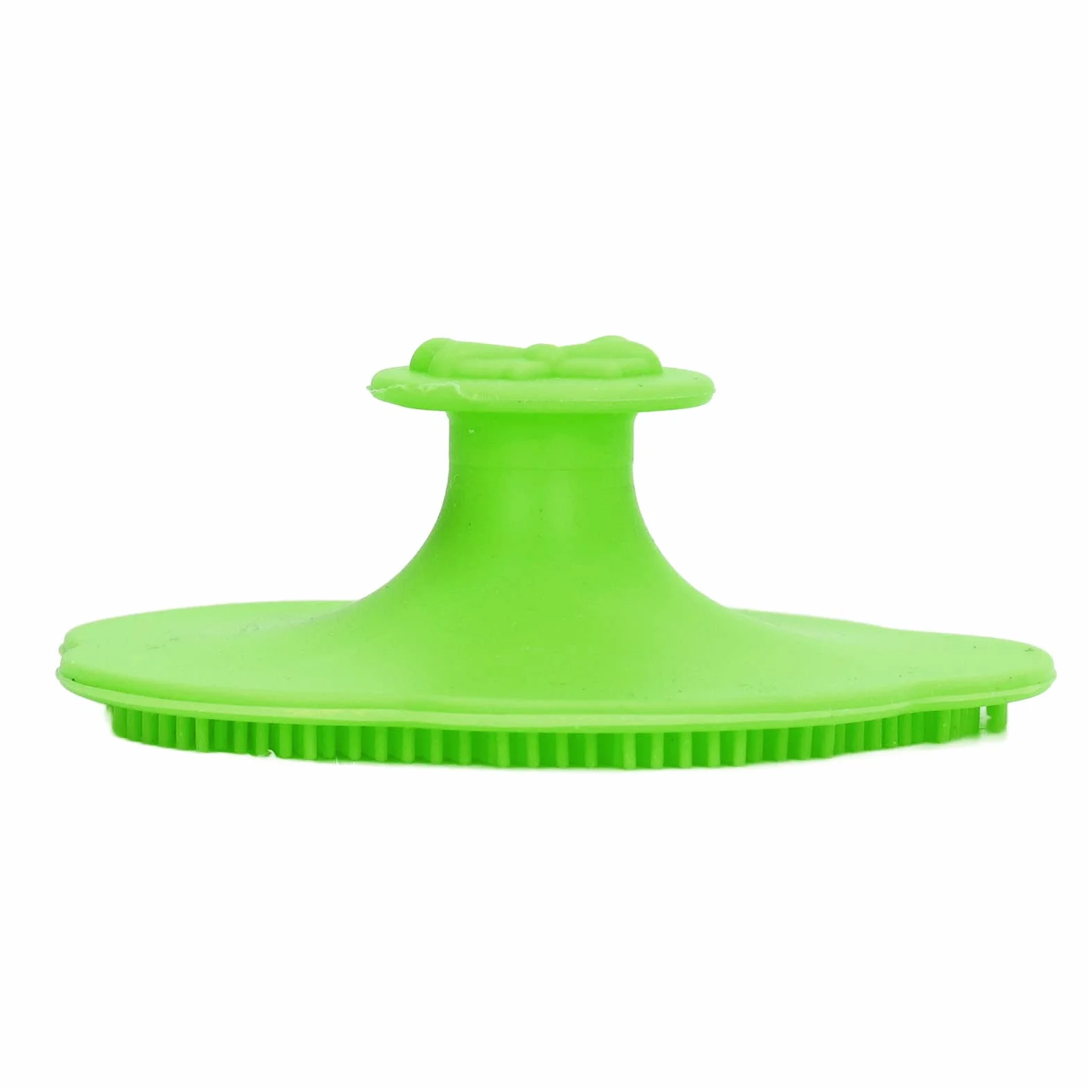 Szczotka do Kąpieli dla Dzieci, Szczotka do Kołyski Oraz Grzebień, Miękka Baby Bath Silicone Brush Set z Cradle Cap Bristle Brush i Pudełko do Przechowywania Idealny dla Noworodków i(Zielony)