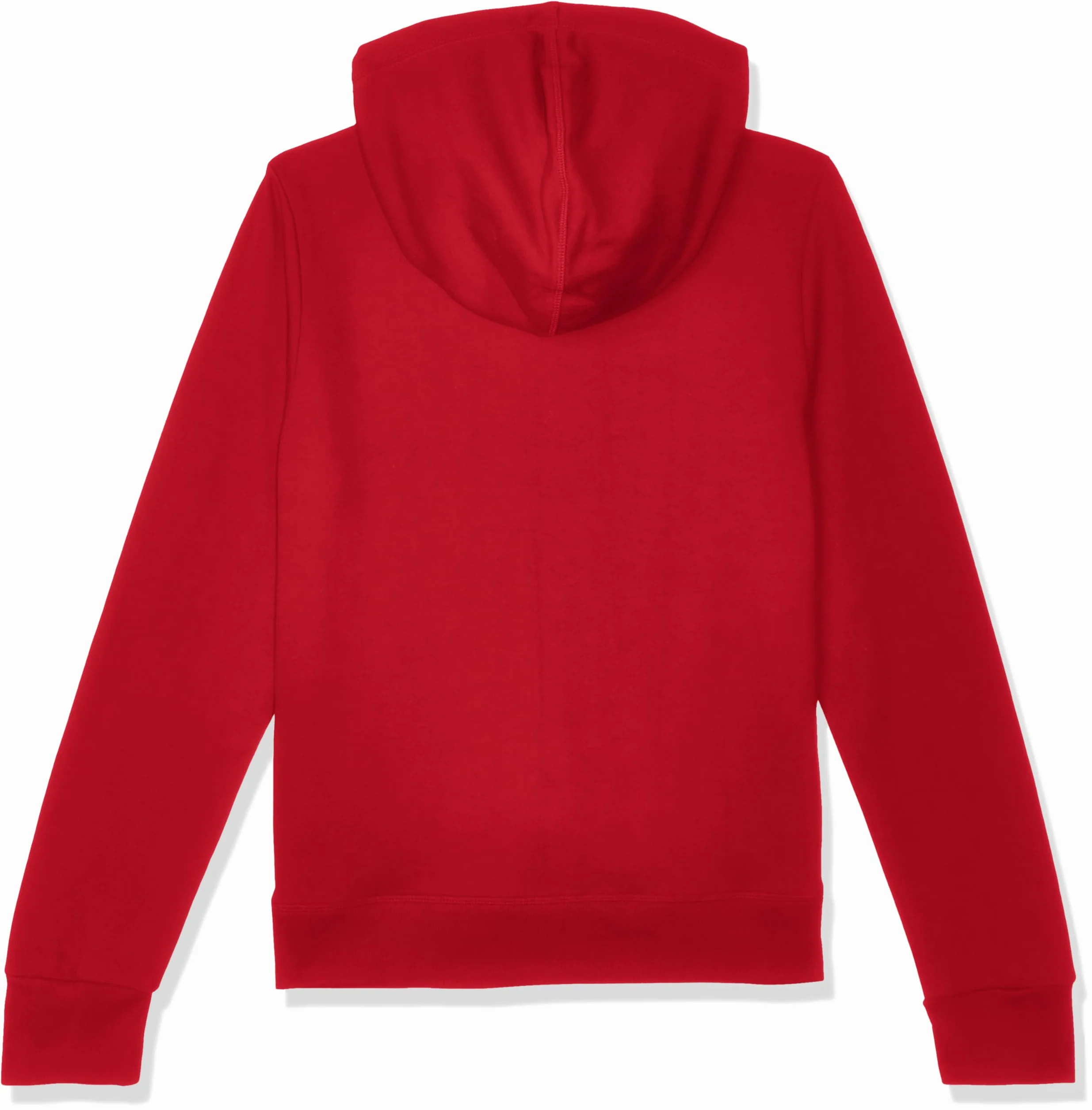 Tommy Hilfiger Damska bluza z kapturem z kontrastowym zamkiem, Szkarłatowy, XL